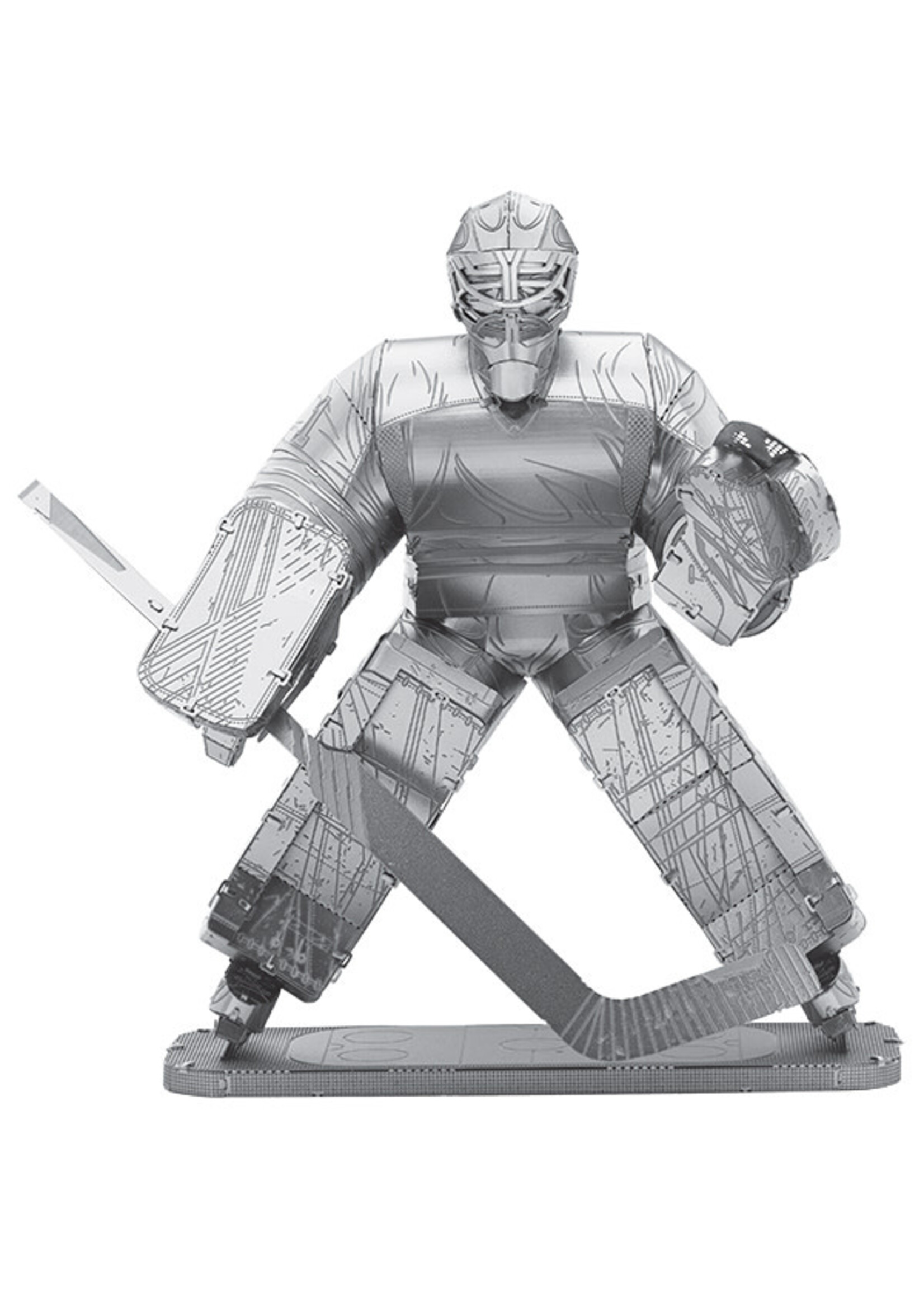 metal earth Gardien de but hockey