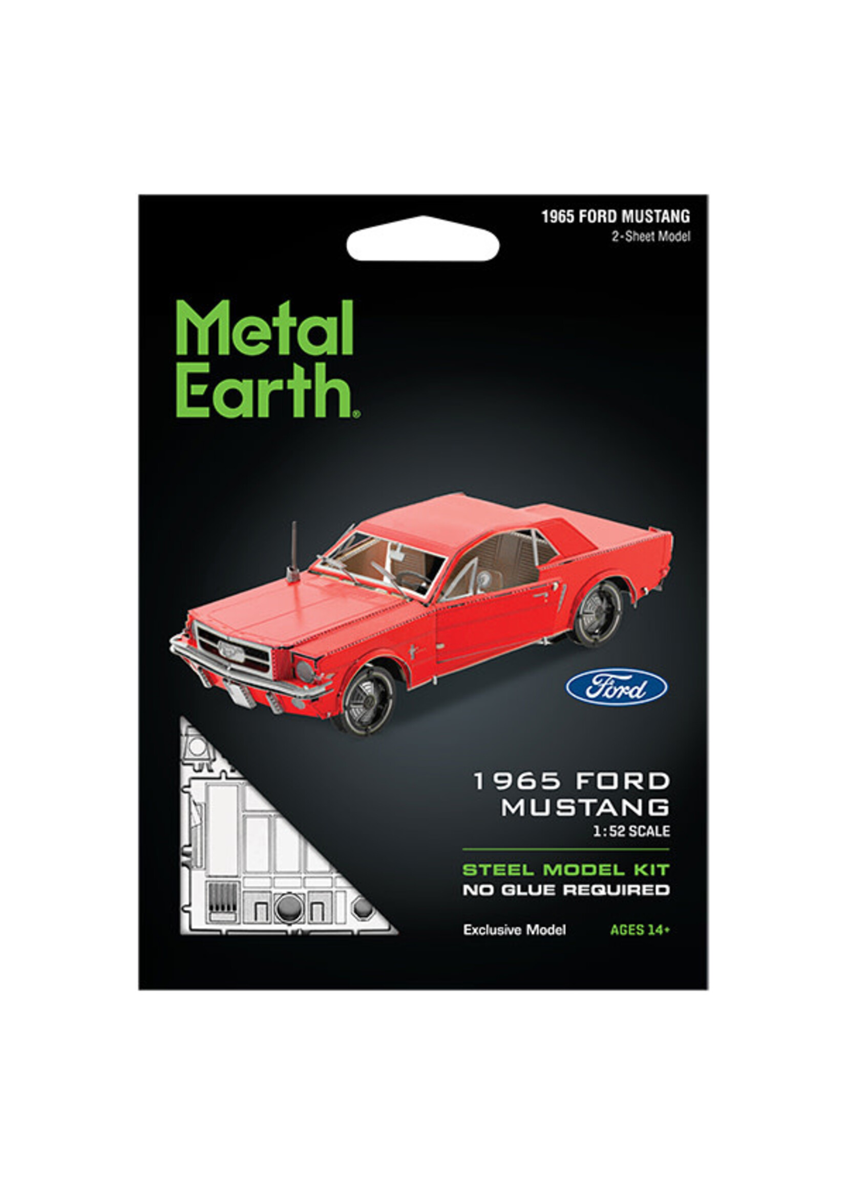 metal earth FORD MUSTANG 1965