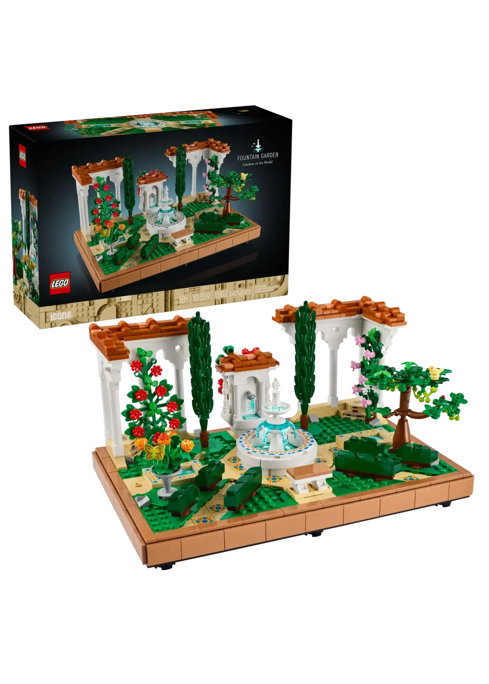 LEGO Le jardin à la fontaine - 10359