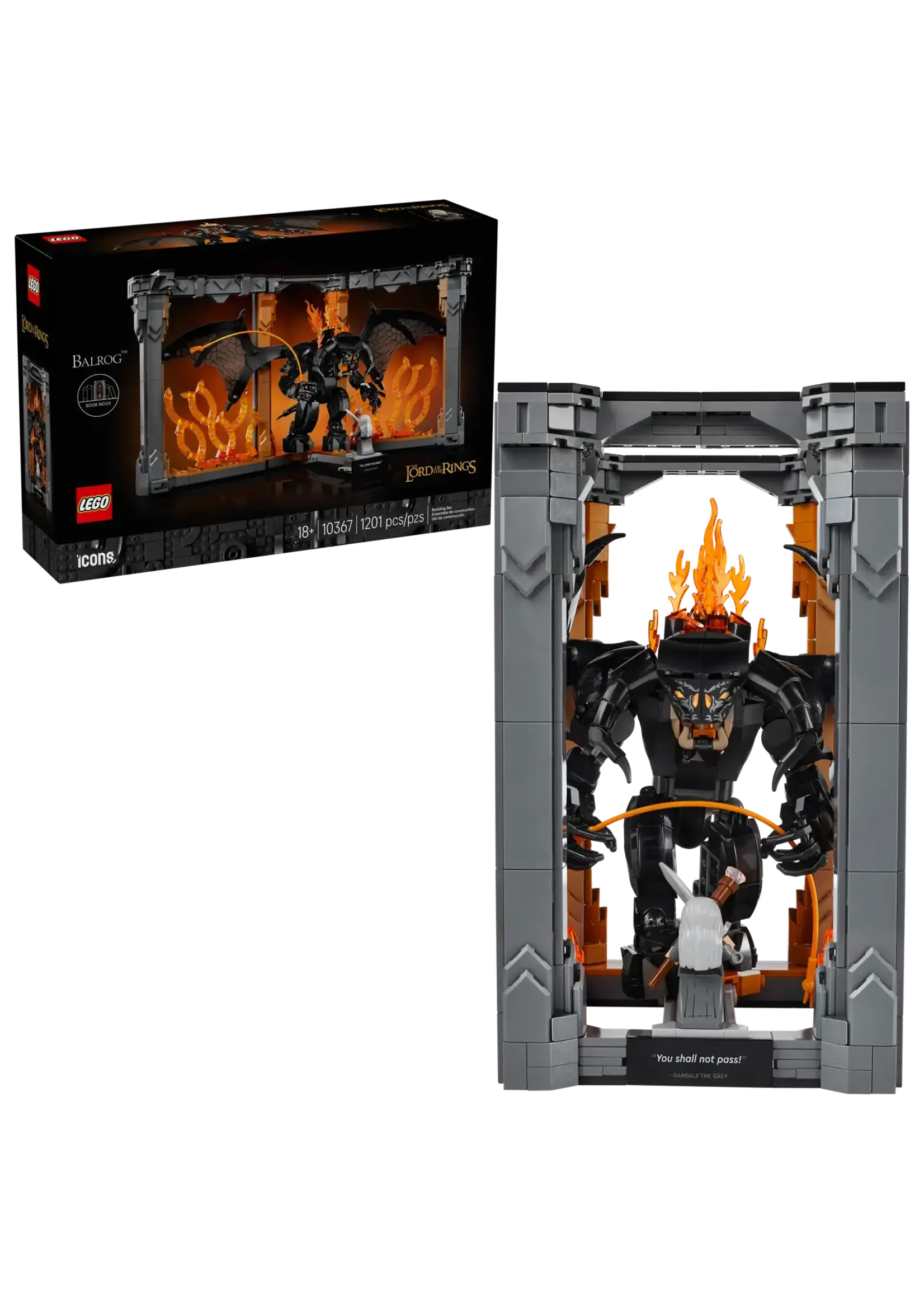LEGO Le Seigneur des Anneaux : Le coin lecture du Balrog™ - 10367