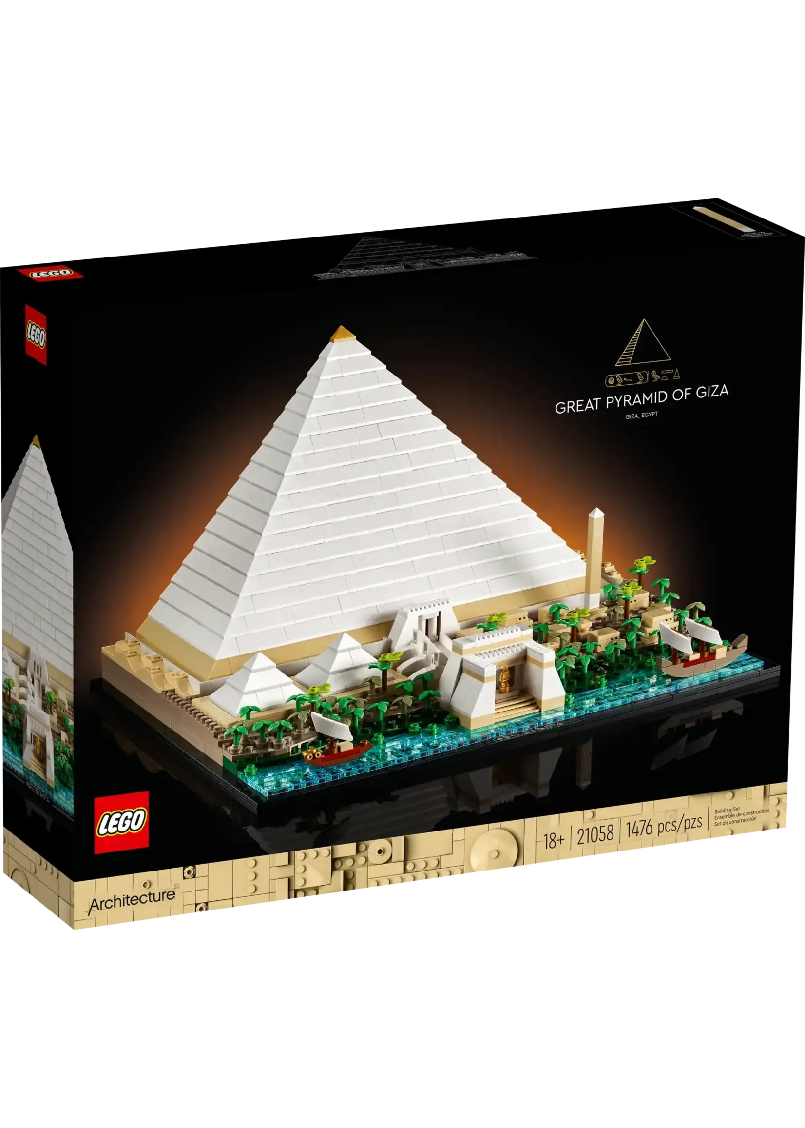 LEGO La Grande Pyramide de Gizeh - 21058