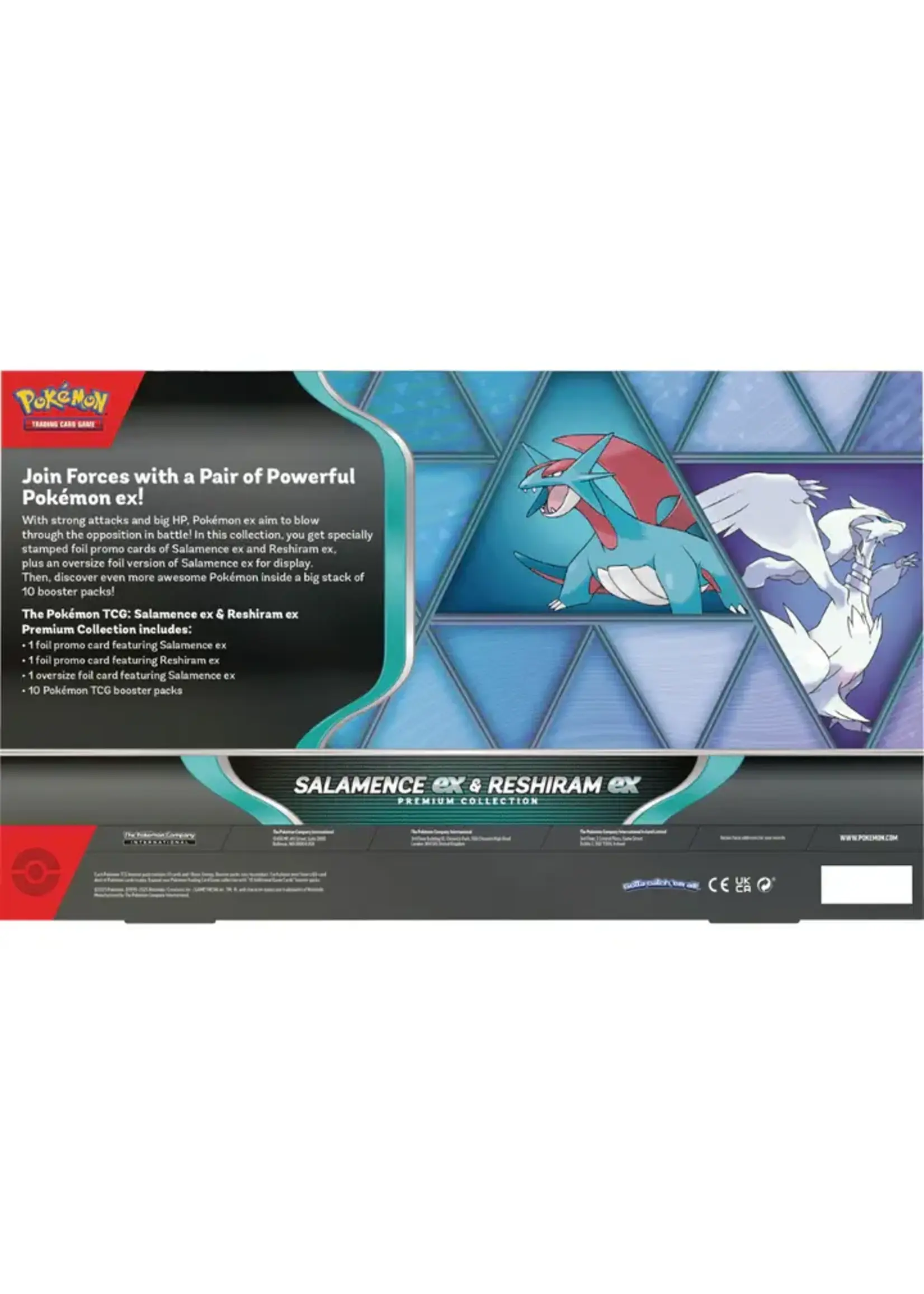 The Pokémon Company International Salamence ex & Reshiram ex Premium Collection