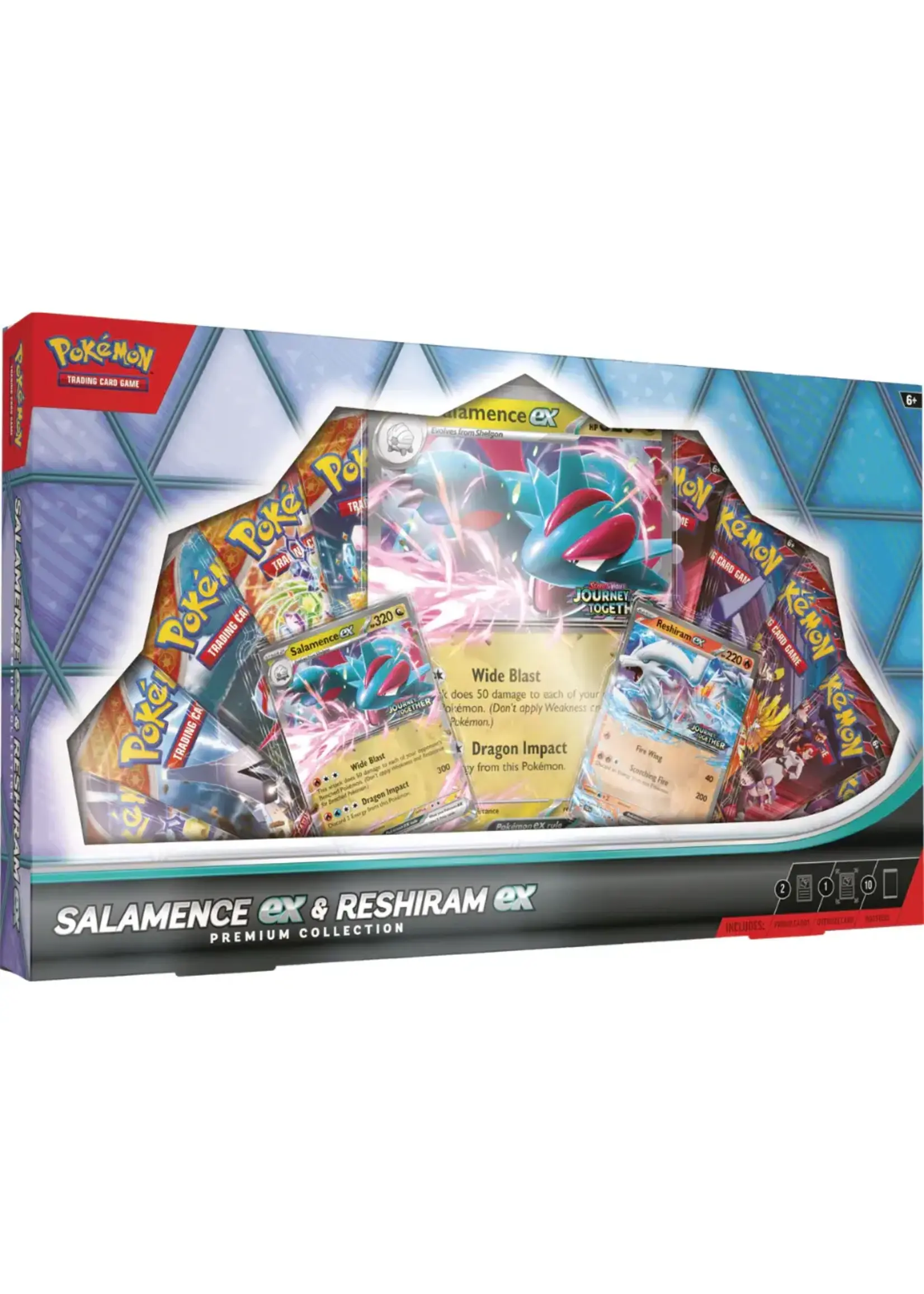 The Pokémon Company International Salamence ex & Reshiram ex Premium Collection