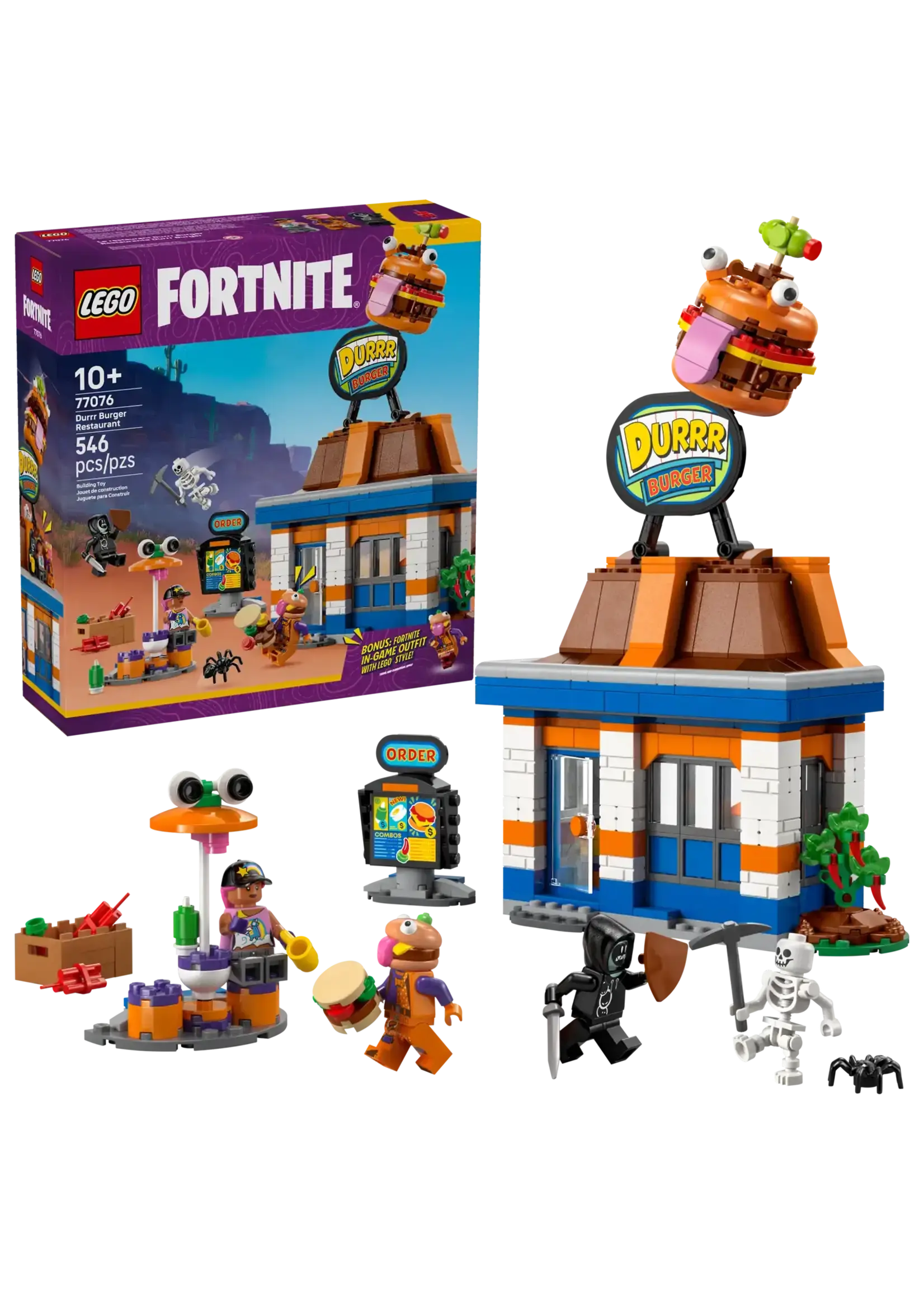 LEGO Le restaurant Durrr Burger - 77076