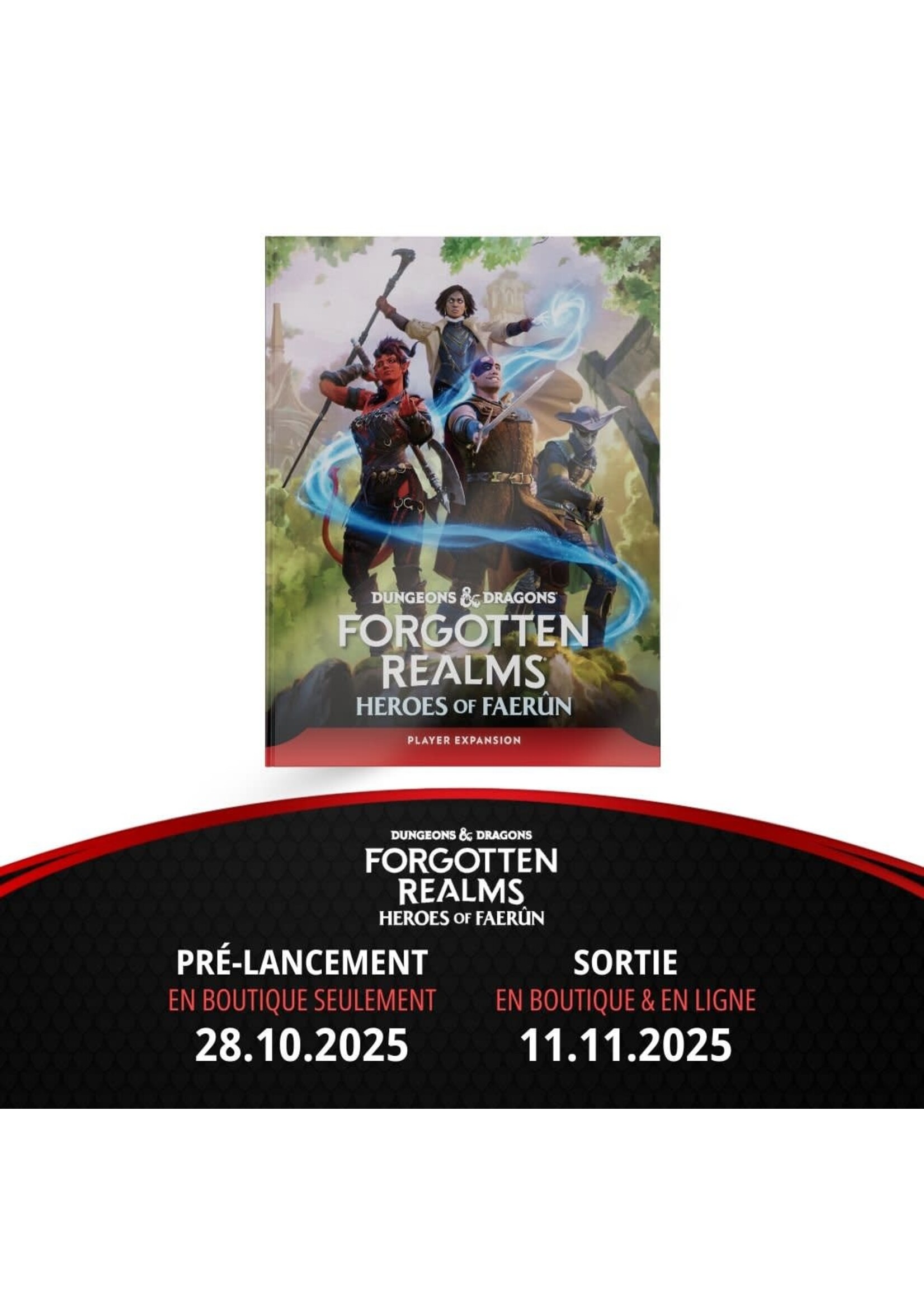Dungeons & Dragons D&D: 5E - Heroes of Faerun - Reg. Cover (HC)