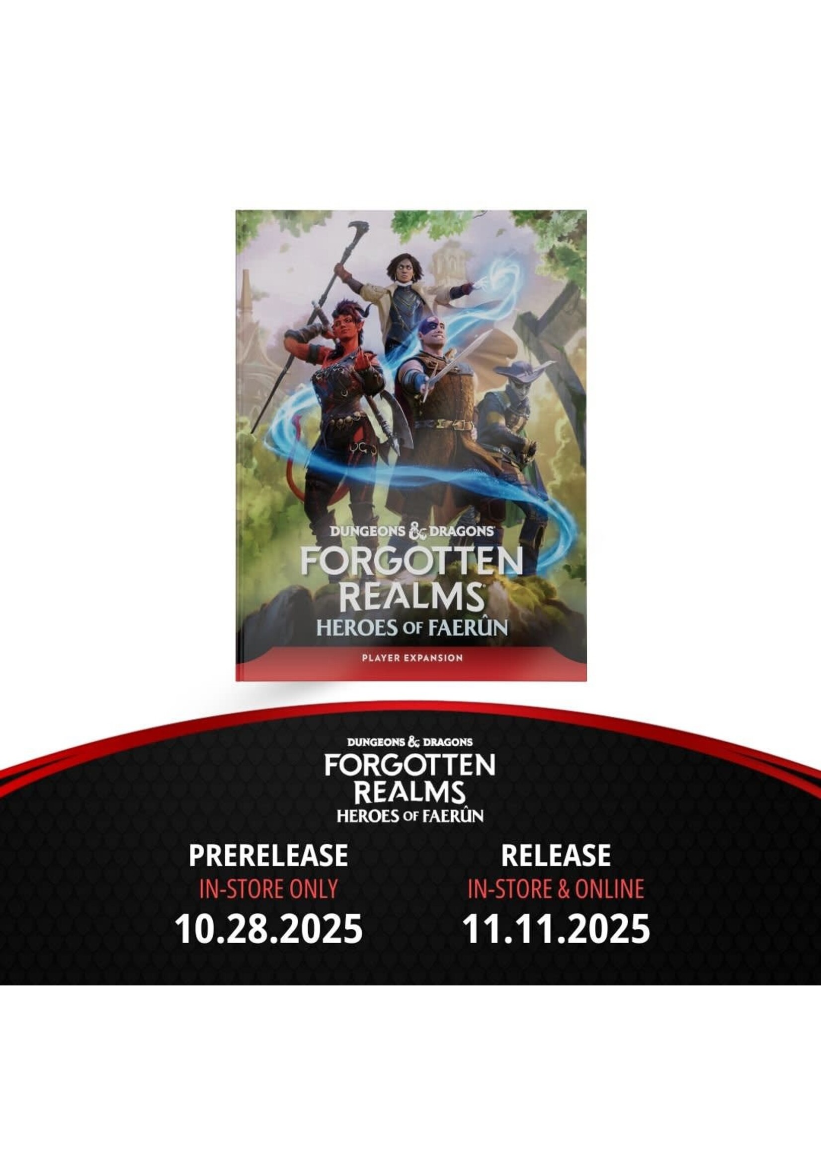 Dungeons & Dragons D&D: 5E - Heroes of Faerun - Reg. Cover (HC)