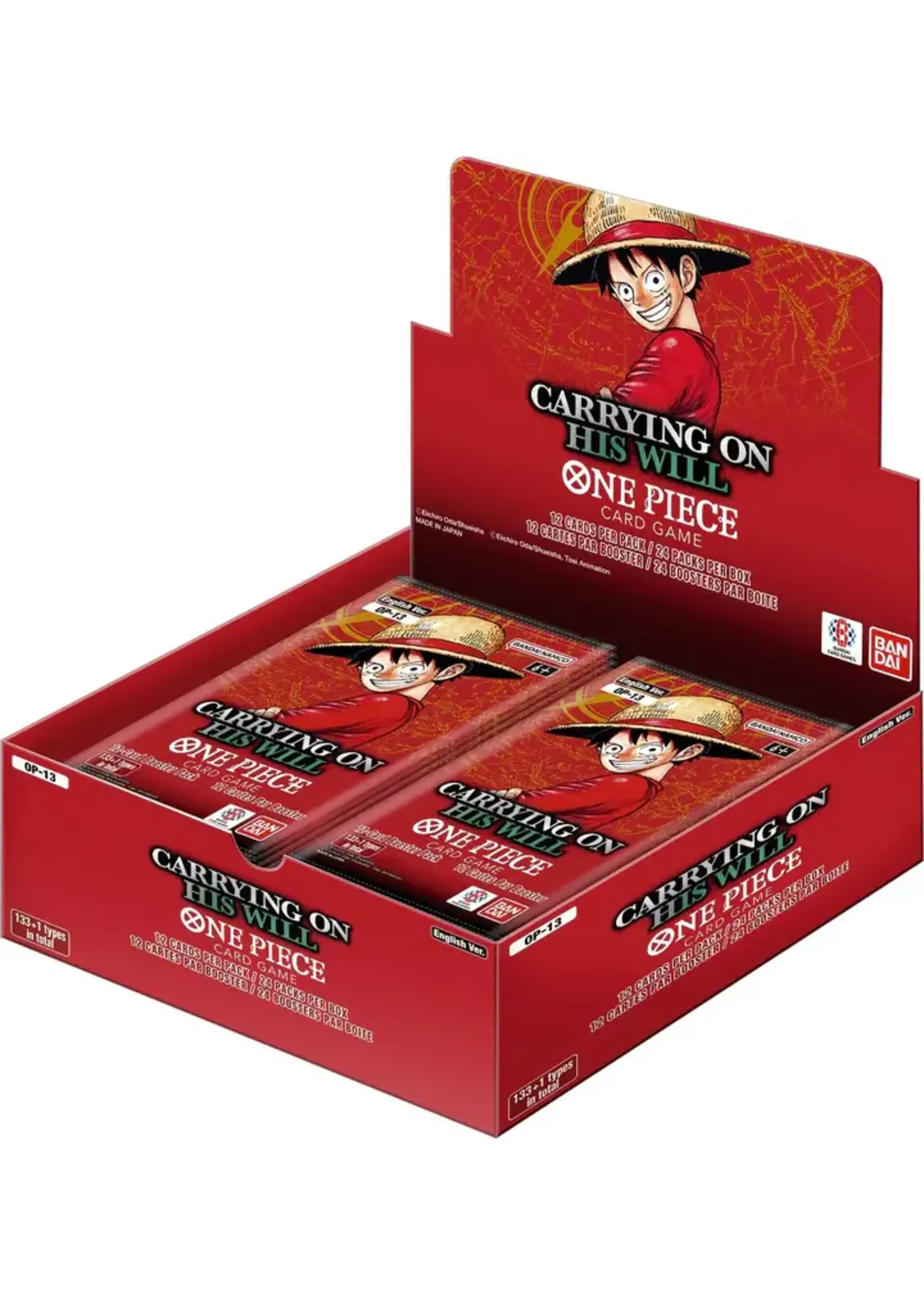 One Piece One Piece Card Game - Carrying On His Will Booster Box