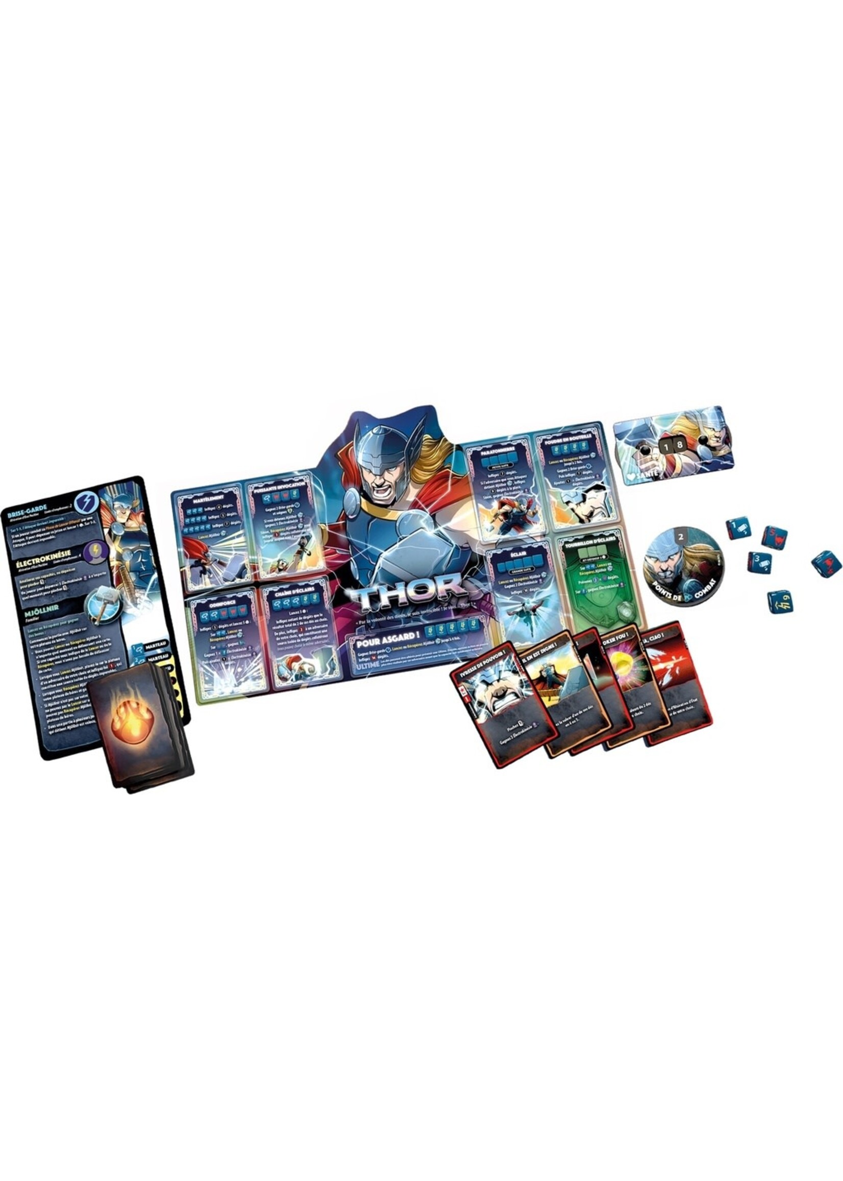 Dice Throne Marvel Dice Throne : Scarlet Witch vs. Thor vs. Loki vs. Spider-Man - FR