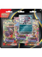 The Pokémon Company International Mega Evolution - Phantasmal Flames - Blister Pack - Three Boosters - Weavile Promo Card