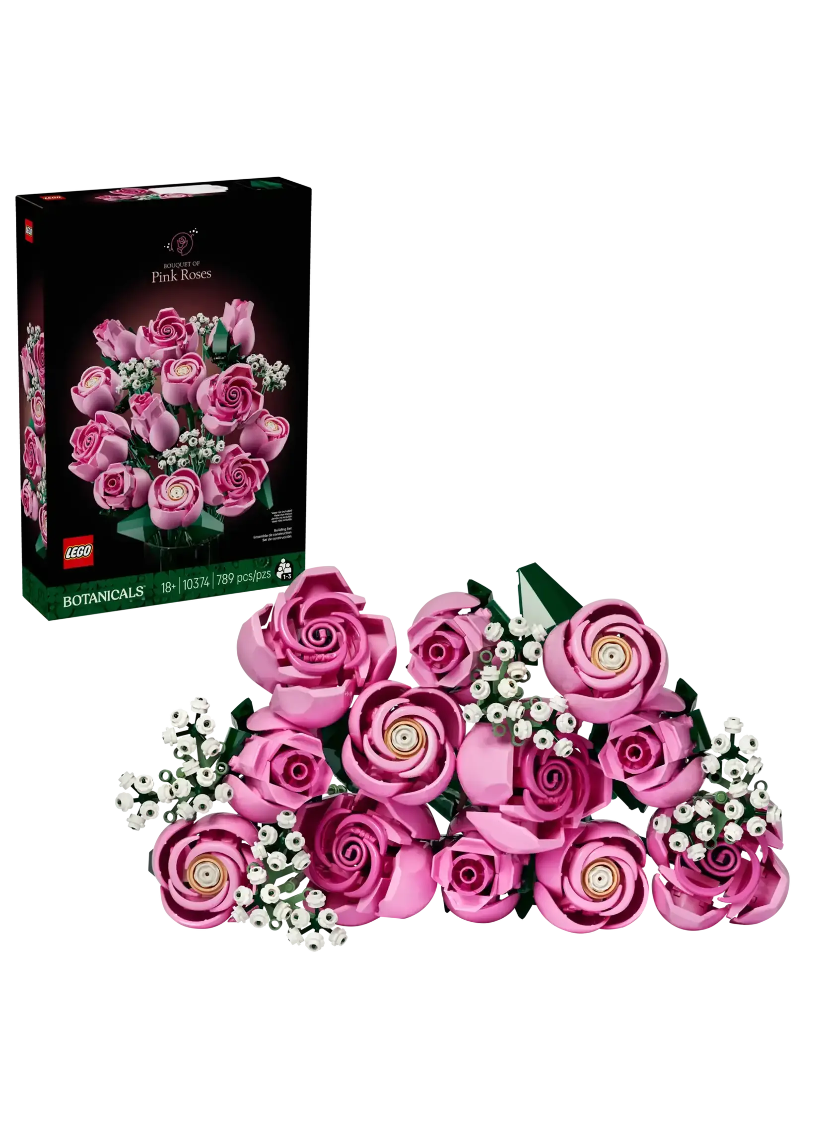 LEGO Le bouquet de roses roses - 10374