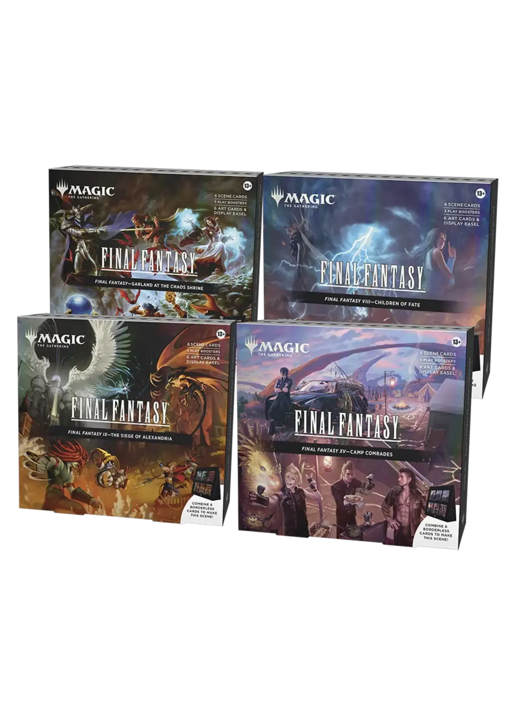 MTG - Universes Beyond: Final Fantasy - Scene Box - Set of 4