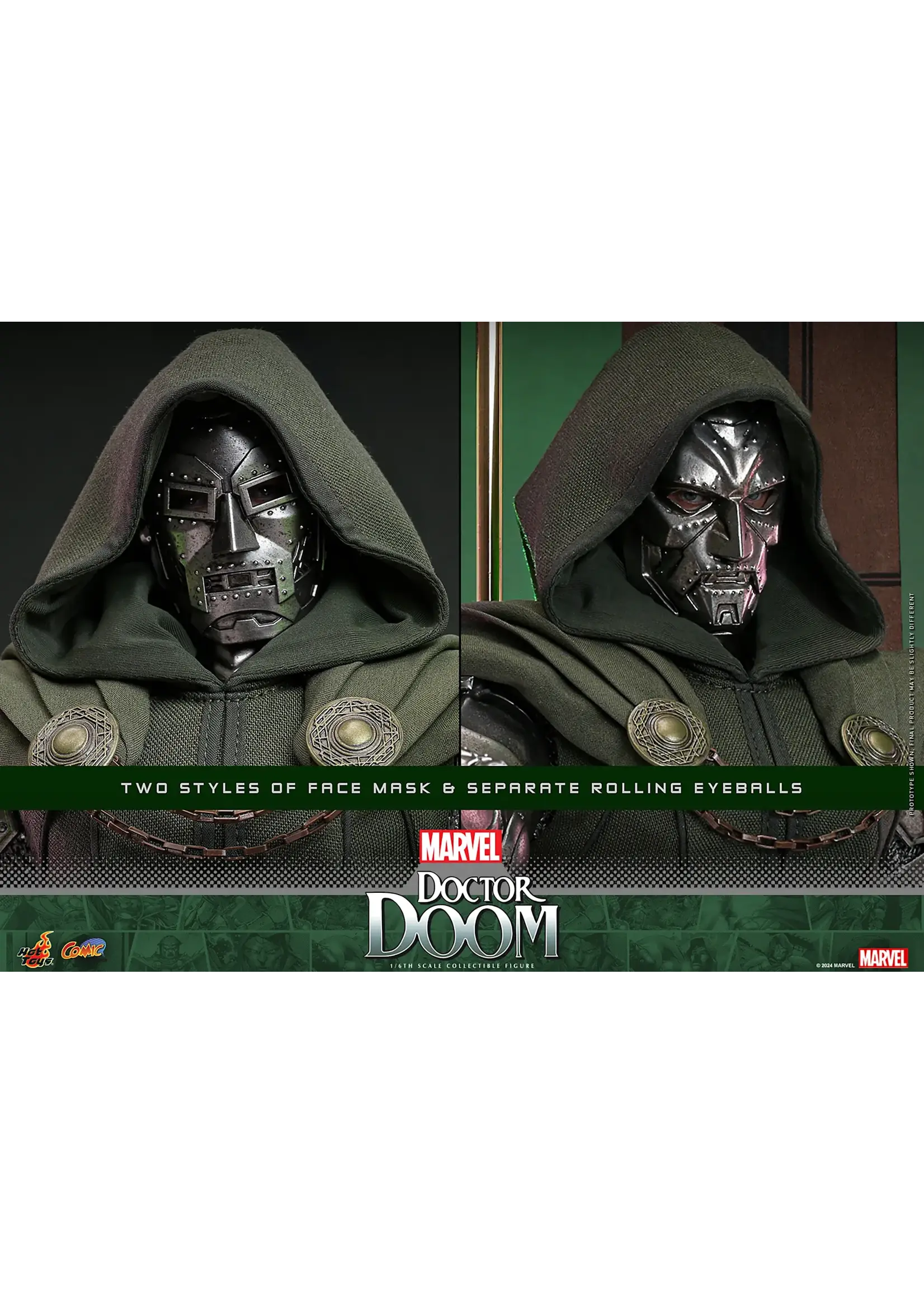 Hot Toys Doctor Doom - Sixth scale figure by Hot Toys