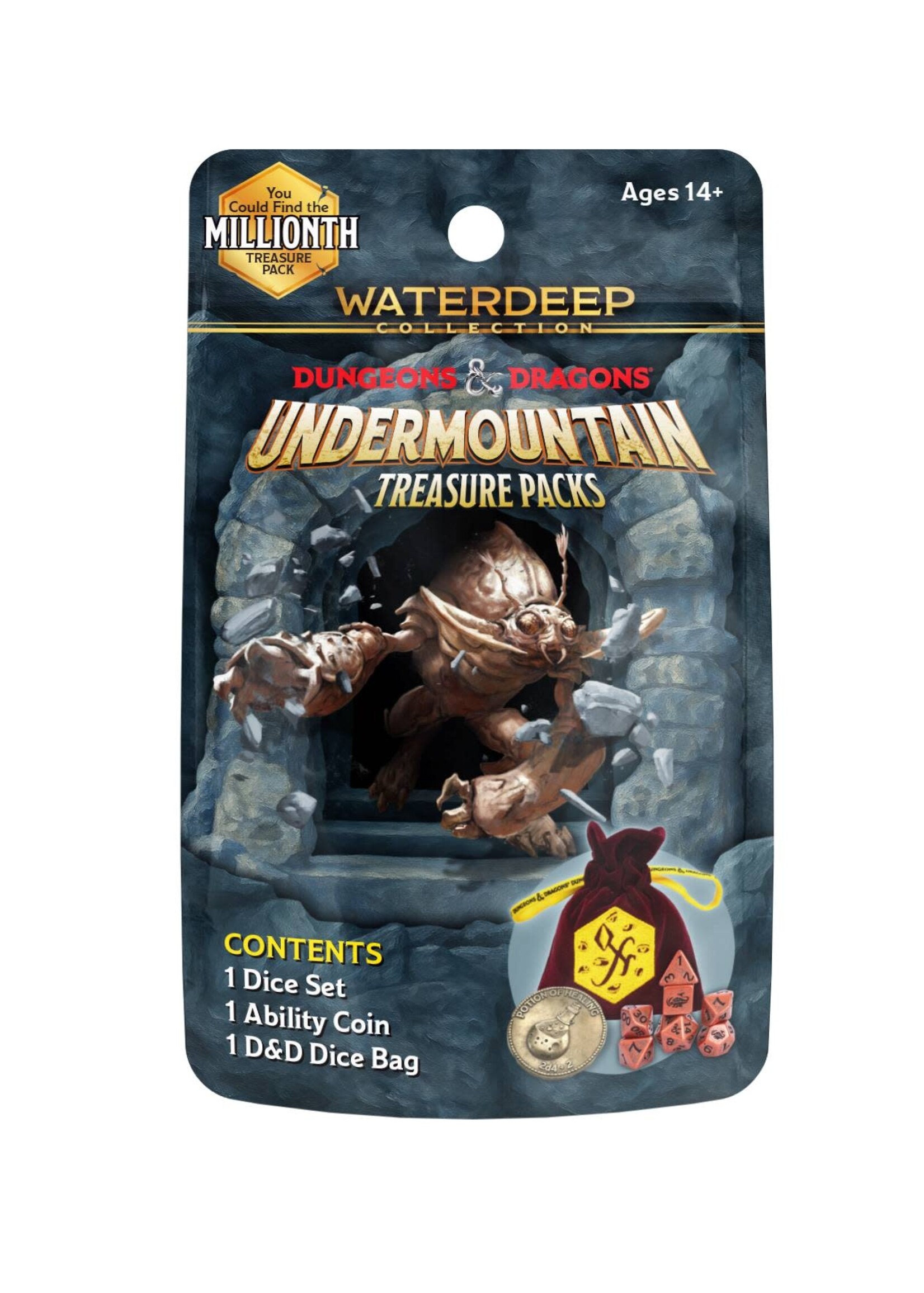 Sirius Dice D&D - UNDERMOUNTAIN TREASURE - RANDOM DICE PACK