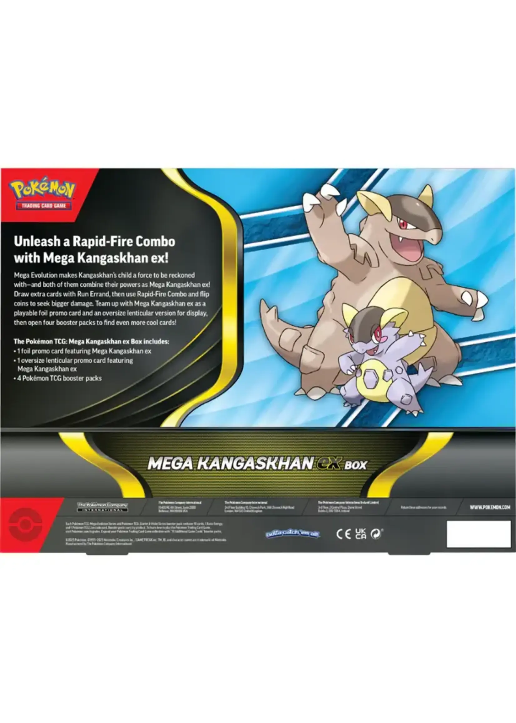 The Pokémon Company International Pokemon - Mega Kangaskhan ex Box