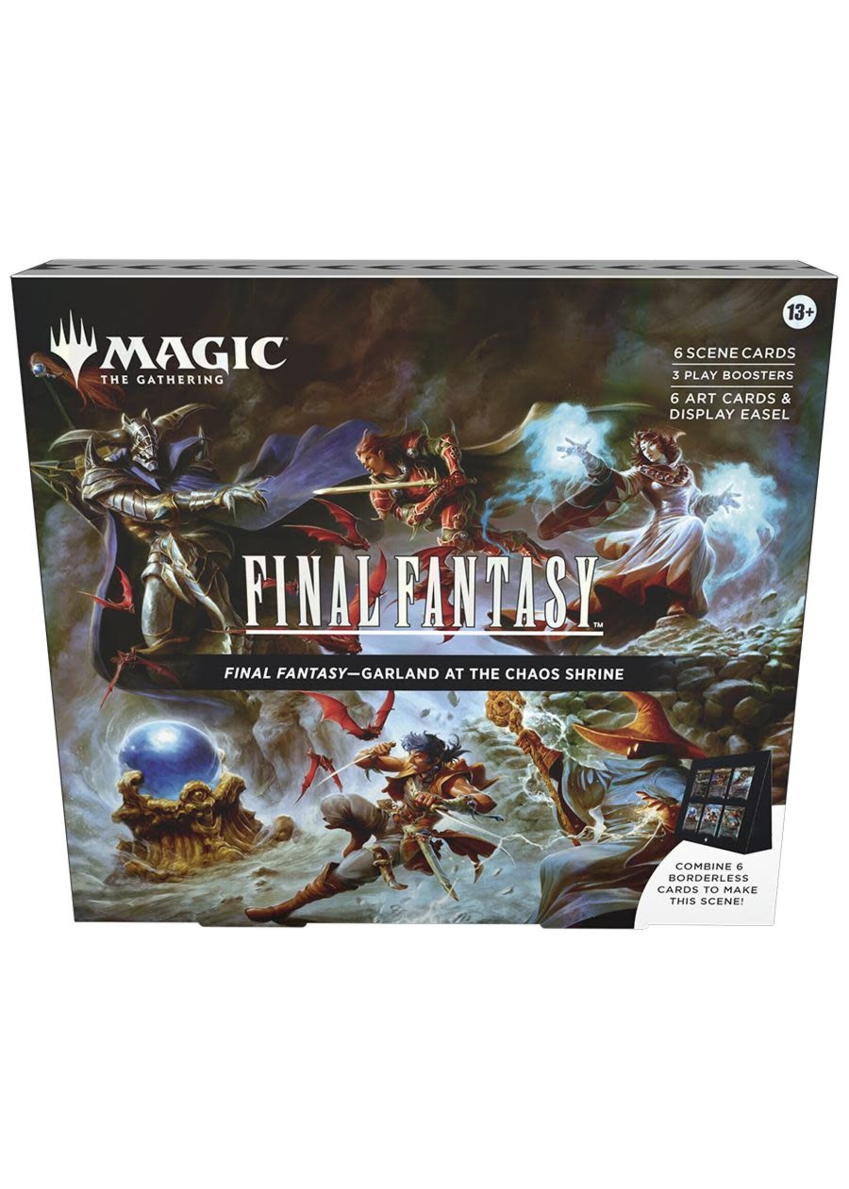 Magic the Gathering MTG - Universes Beyond: Final Fantasy - Scene Box - Garland at the Chaos Shrine