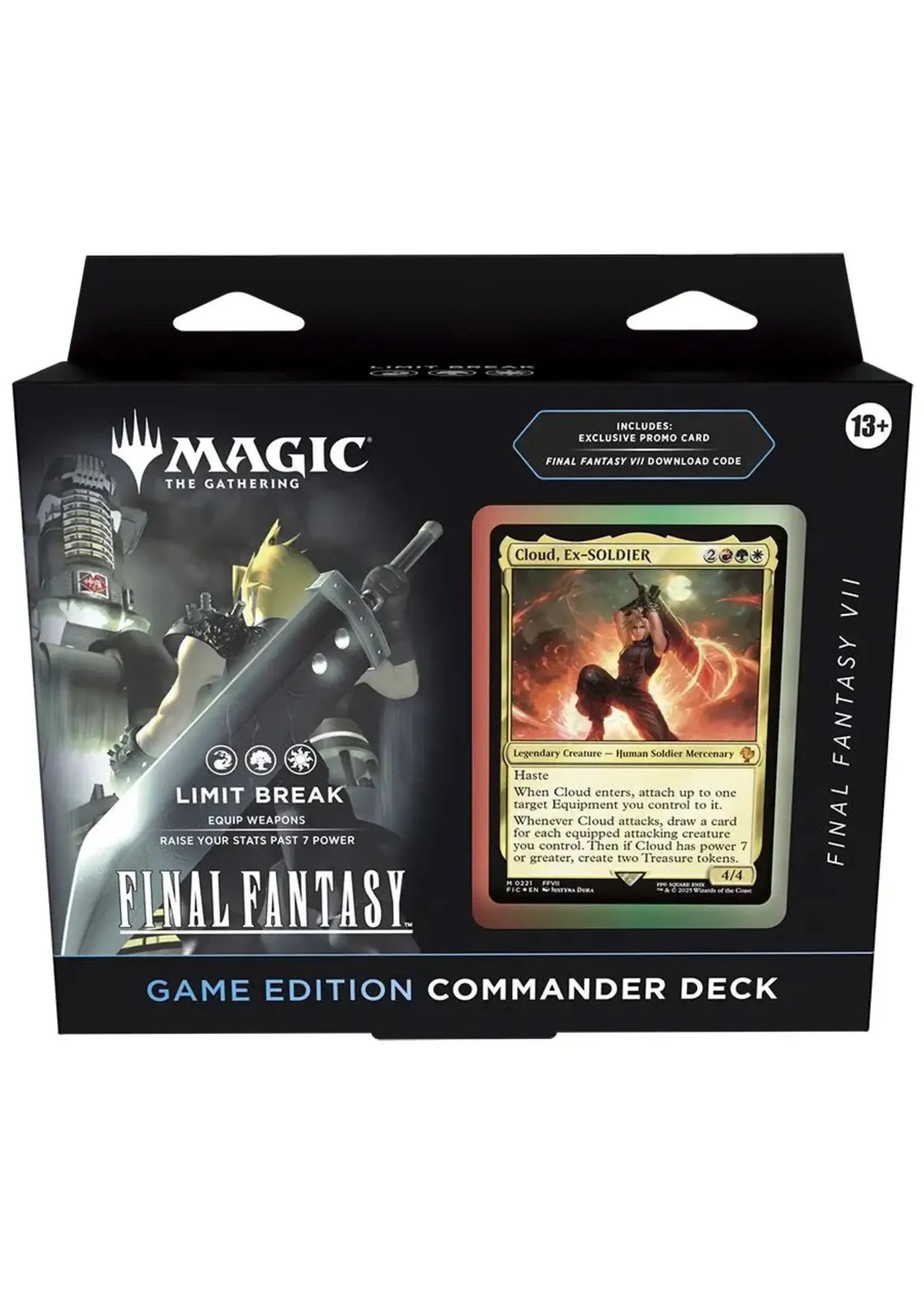 Magic the Gathering Final Fantasy - Commander Deck - Limit Break Game Edition