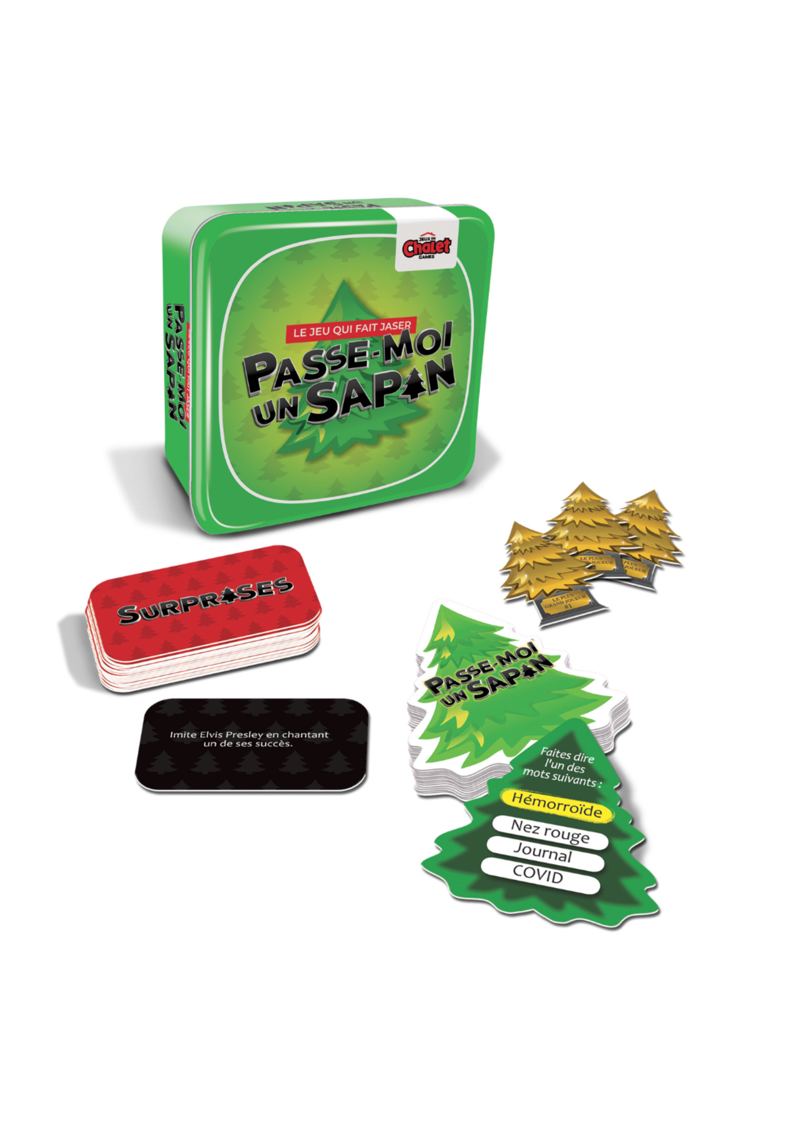 Jeux de Chalet Passe-moi un sapin (FR)