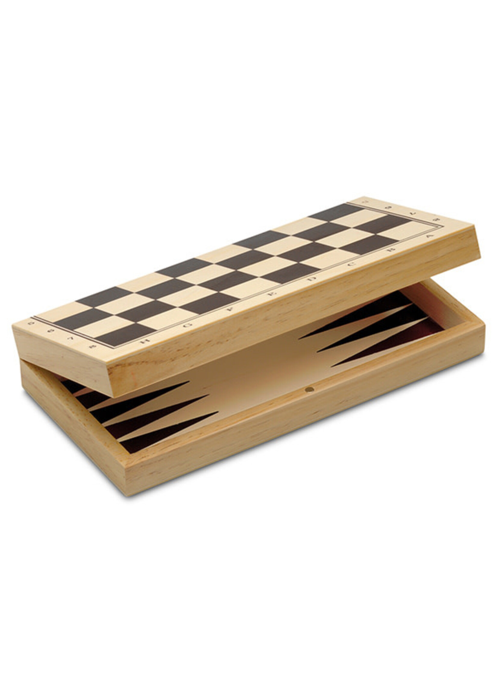 Cayro 3 en 1 Échecs - Dames - Backgammon