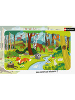 nathan 15 mcx, cadre, Les animaux de la forêt