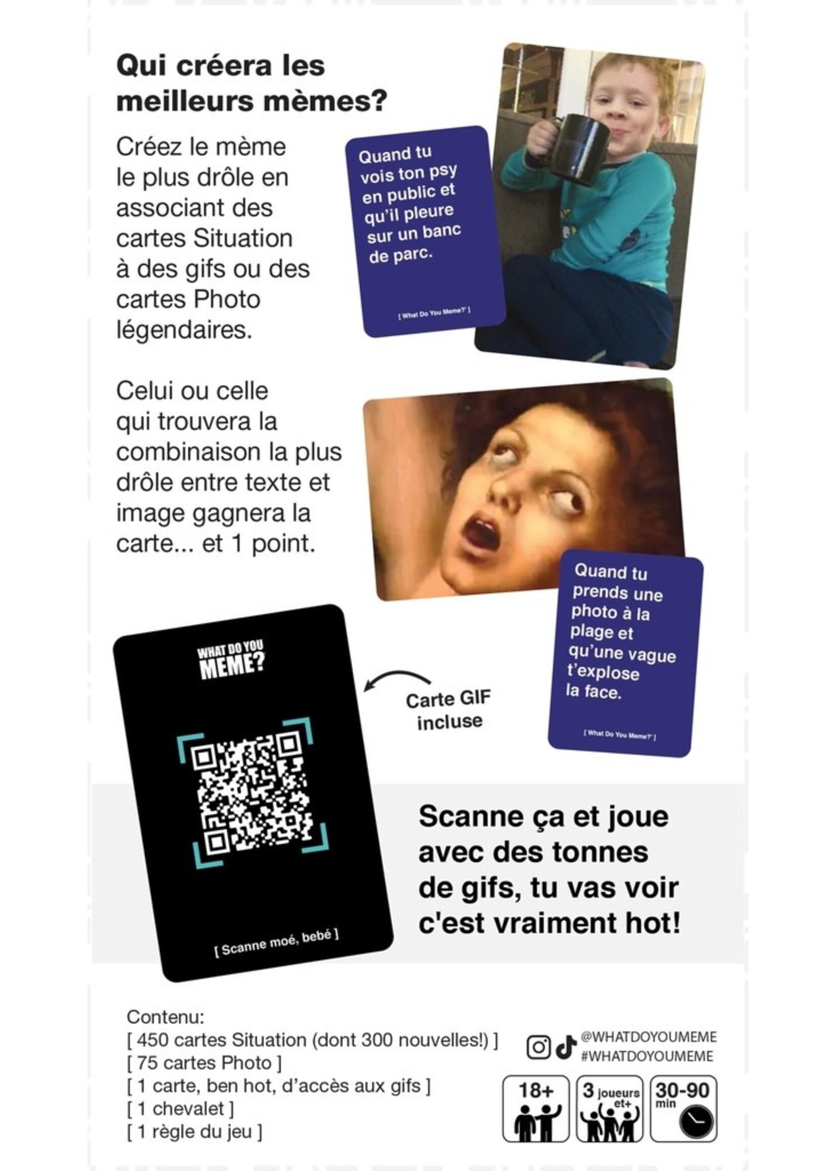 randolph What Do You Meme ? Éd. Québécoise - FR