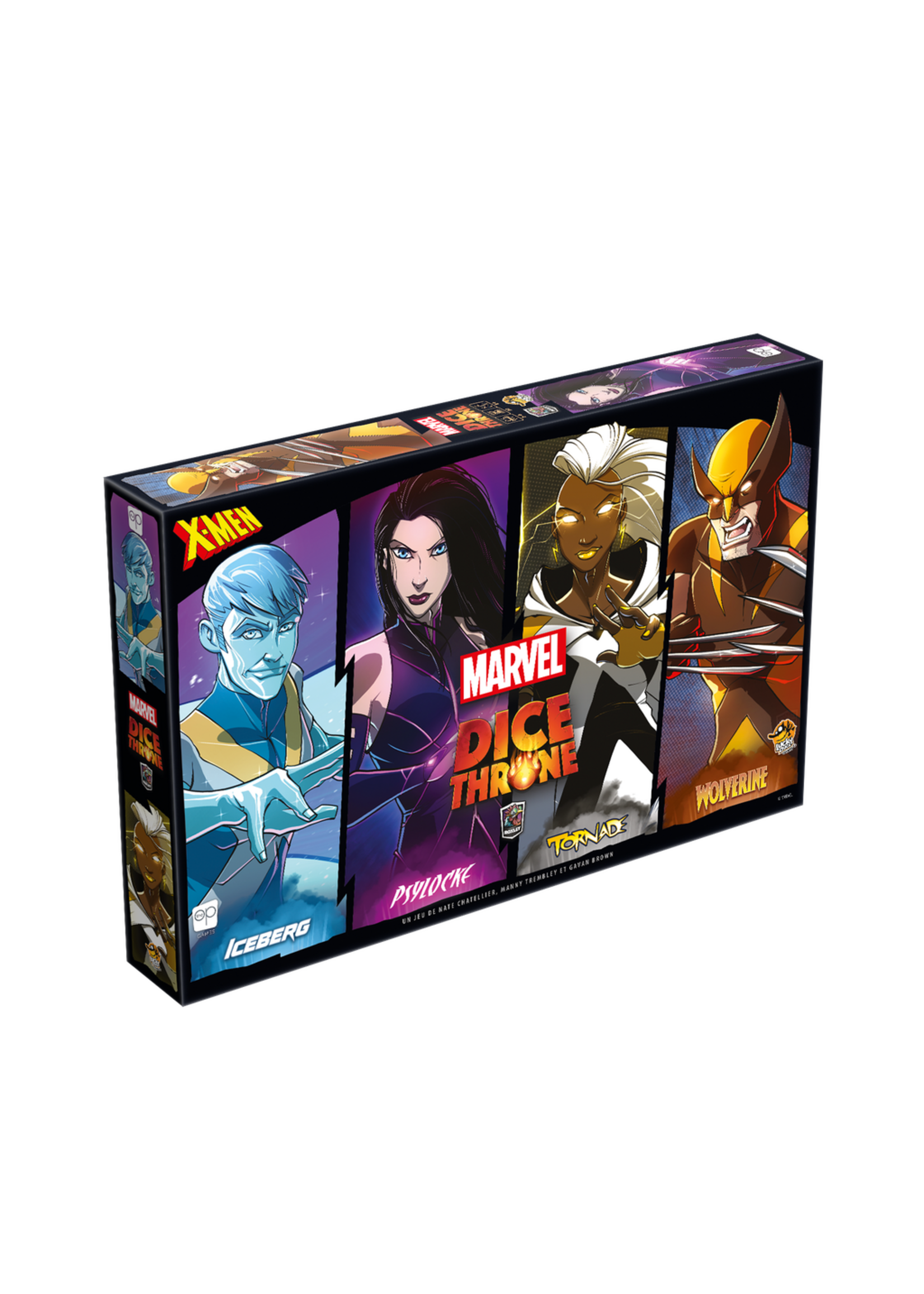 Dice Throne Marvel Dice Throne - X-Men : Ice Man vs. Psylocke vs. Storm vs. Wolverine - FR