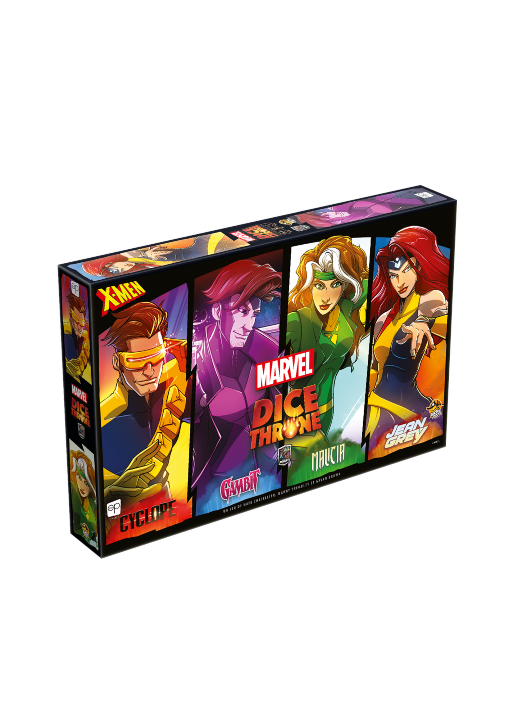 Dice Throne Marvel Dice Throne - X-Men : Cyclops vs. Gambit vs. Rogue vs. Jean Grey - FR
