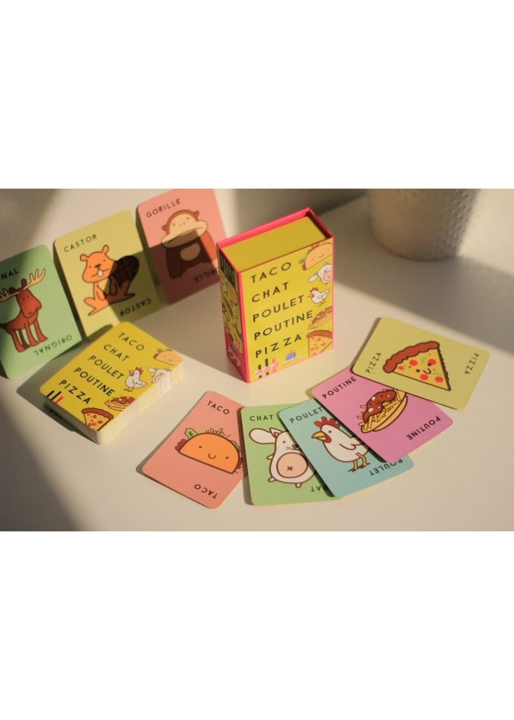 blue orange Taco chat poulet poutine pizza (FR)