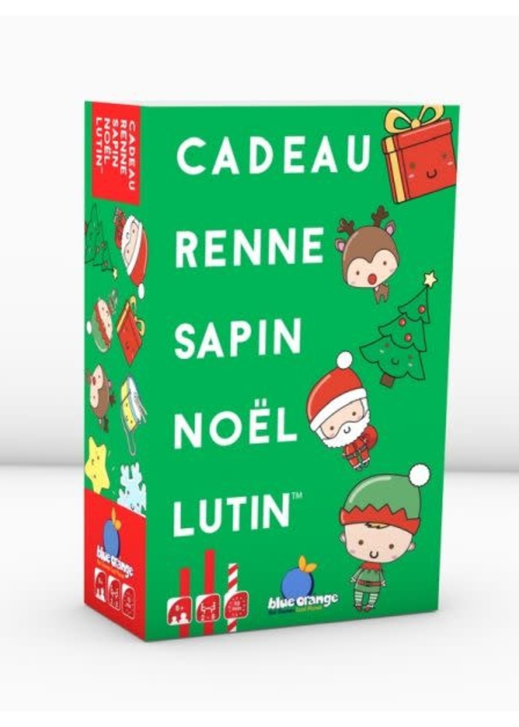blue orange Cadeau Renne Sapin Noel Lutin (fr)