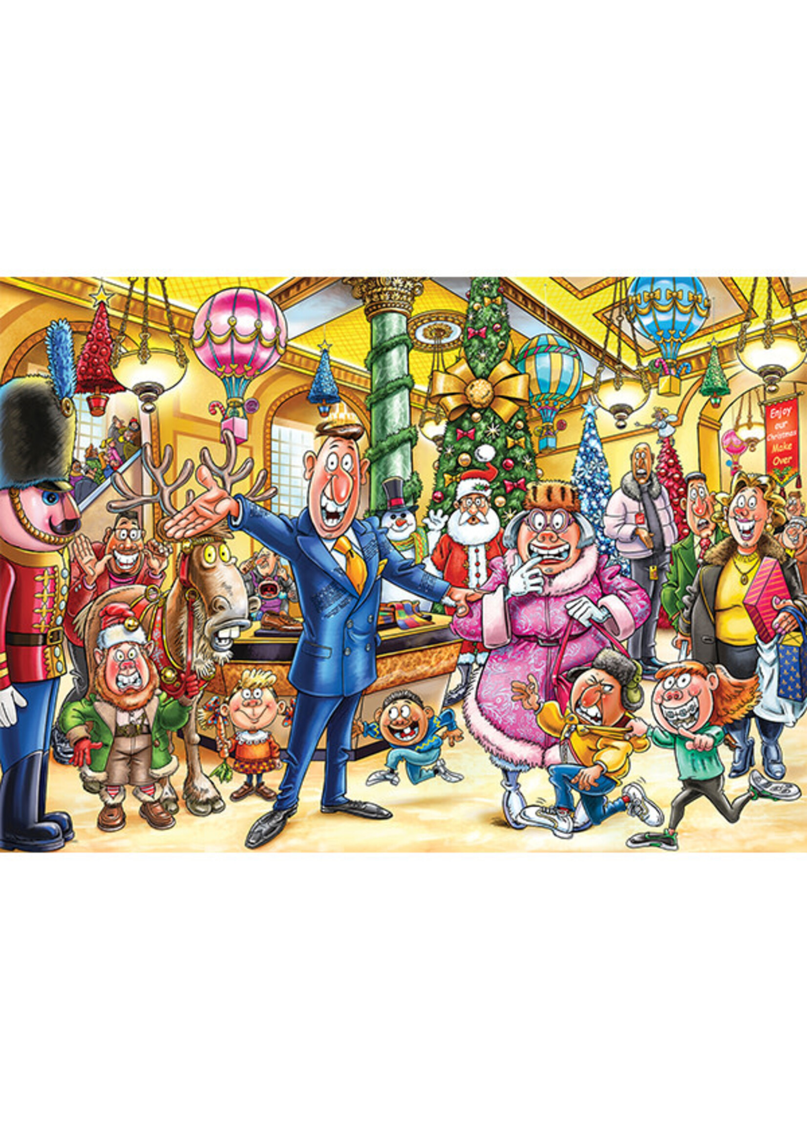 Wasgij? Wasgij Noël #21, Nouveau look pour Noël ! 2x1000pcs