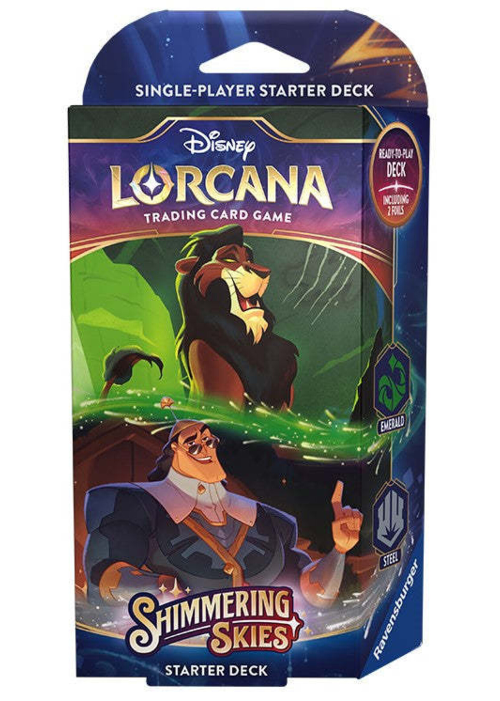 Ravensburger Lorcana Shimmering Skies - Starter Deck EmSte