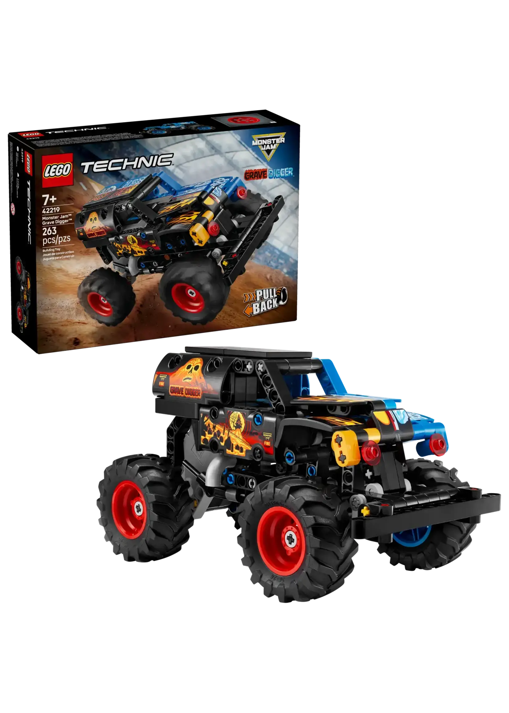 LEGO Monster Jam™ Grave Digger™ Fire and Ice - 42219