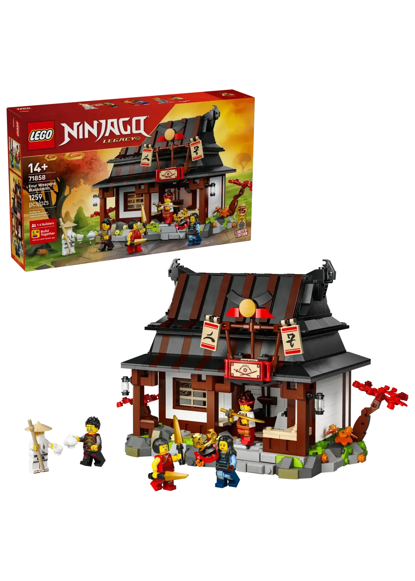 LEGO Four Weapons Blacksmith 15th Anniversary - 71858