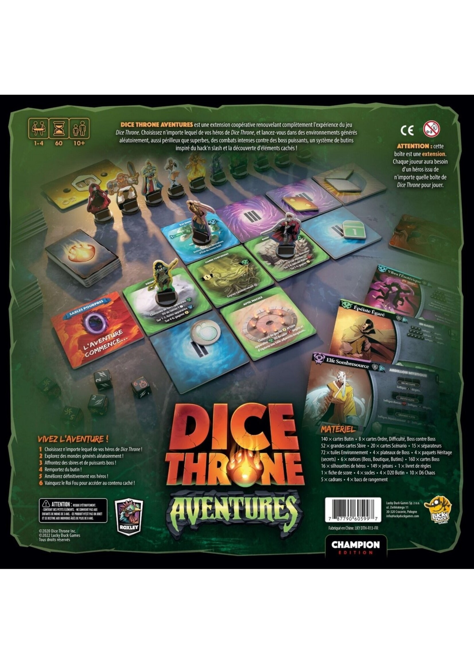 Dice Throne Dice Throne : Aventures - FR