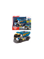 Dickie Toys Camion-benne 15 cm Son & Lunière