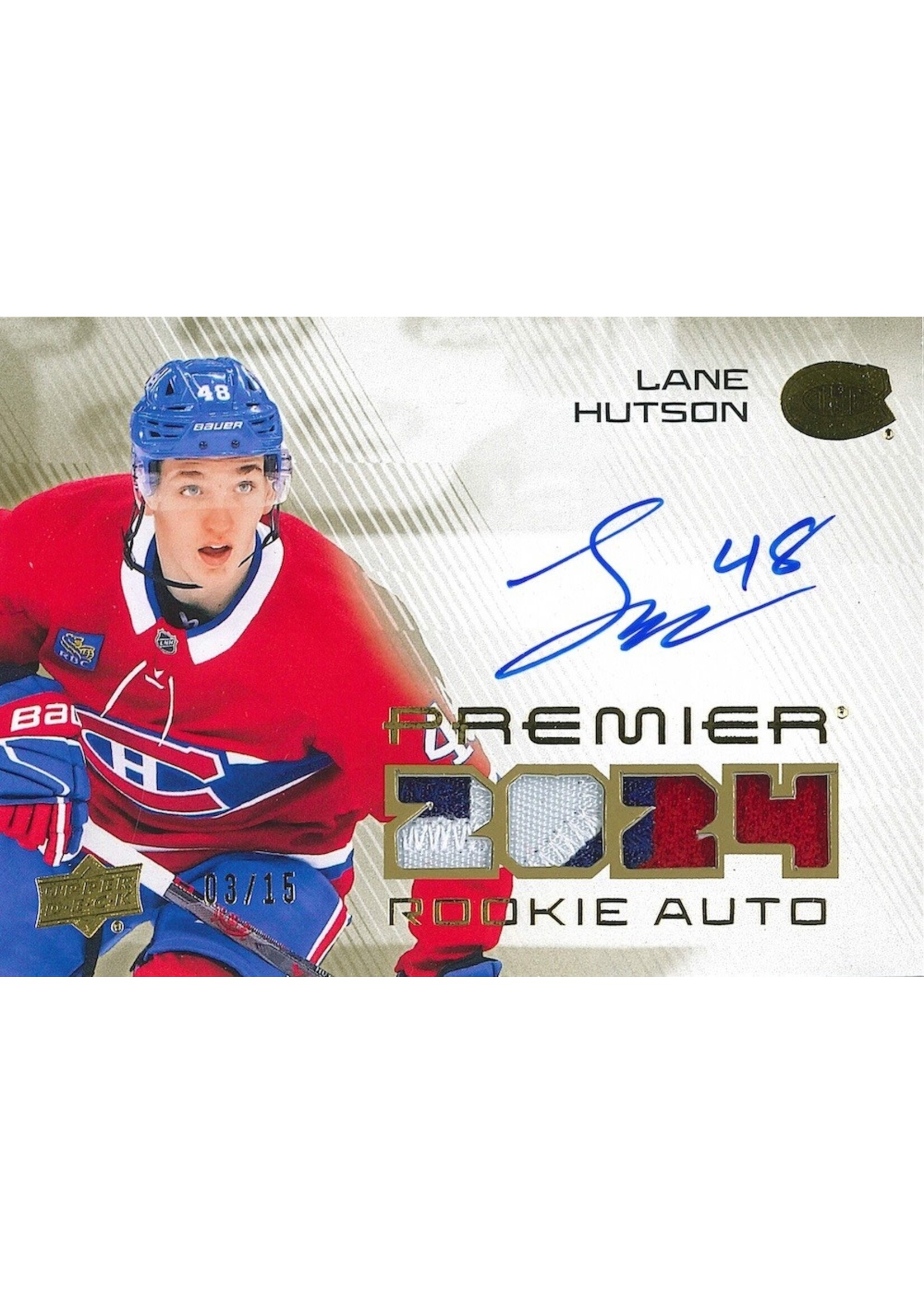 Upper Deck 2024-25 Upper Deck Premier Hockey Hobby Box