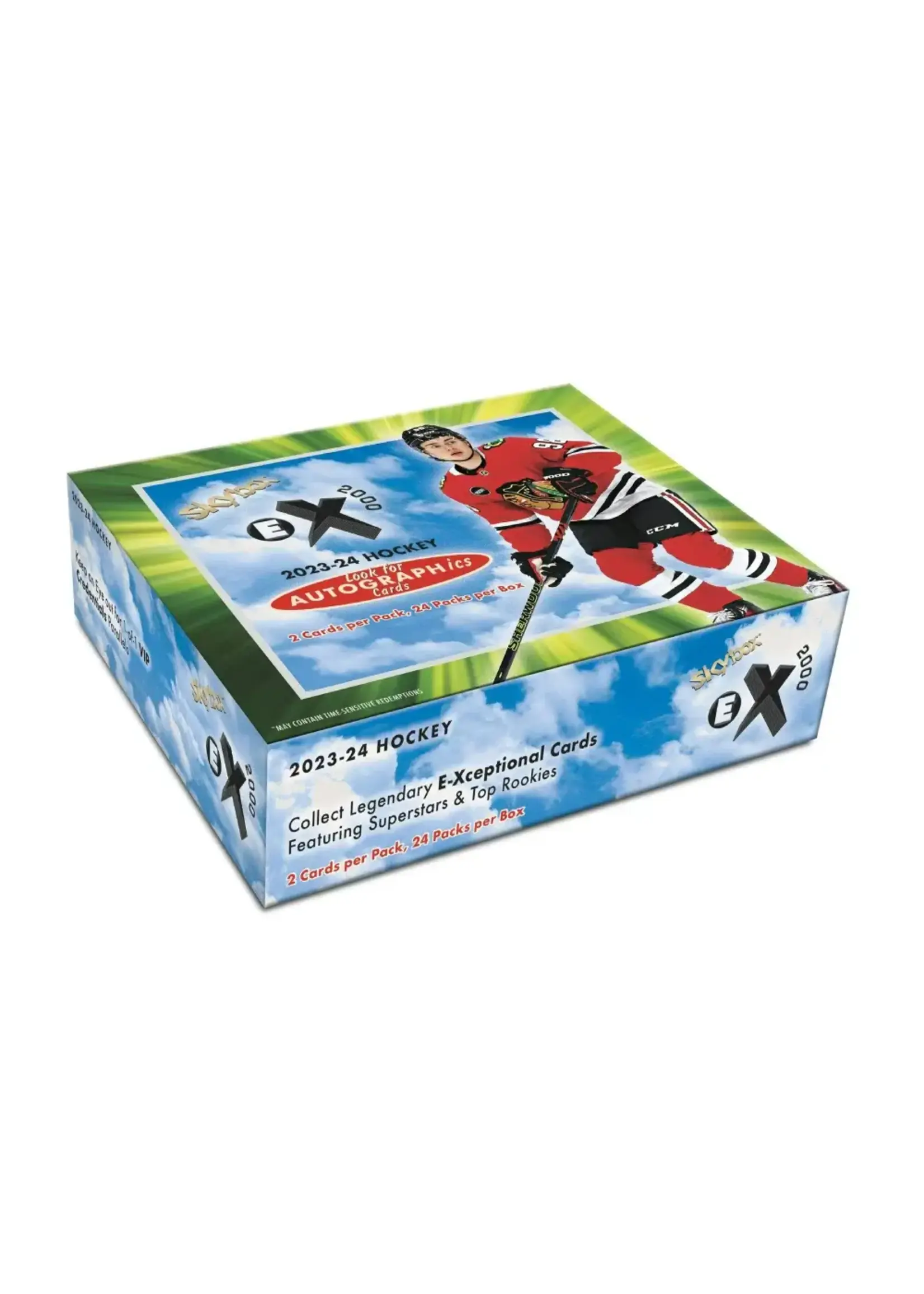 Upper Deck 2023-24 HOCKEY  -  UPPER DECK E-X 2000 - HOBBY BOX