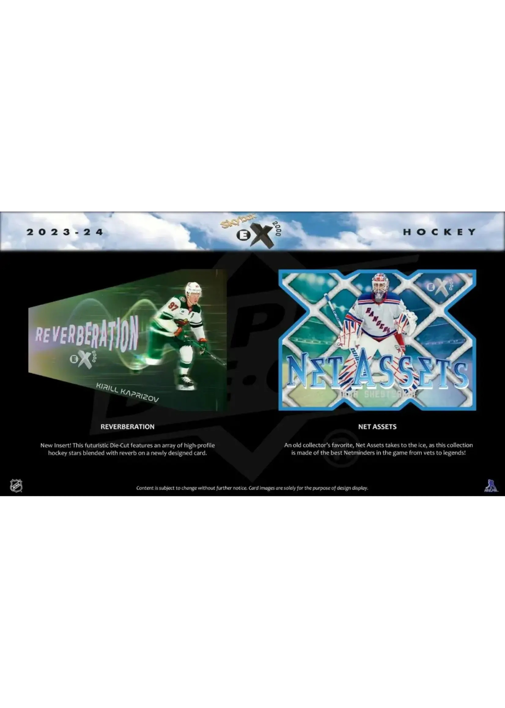 Upper Deck 2023-24 HOCKEY  -  UPPER DECK E-X 2000 - HOBBY BOX