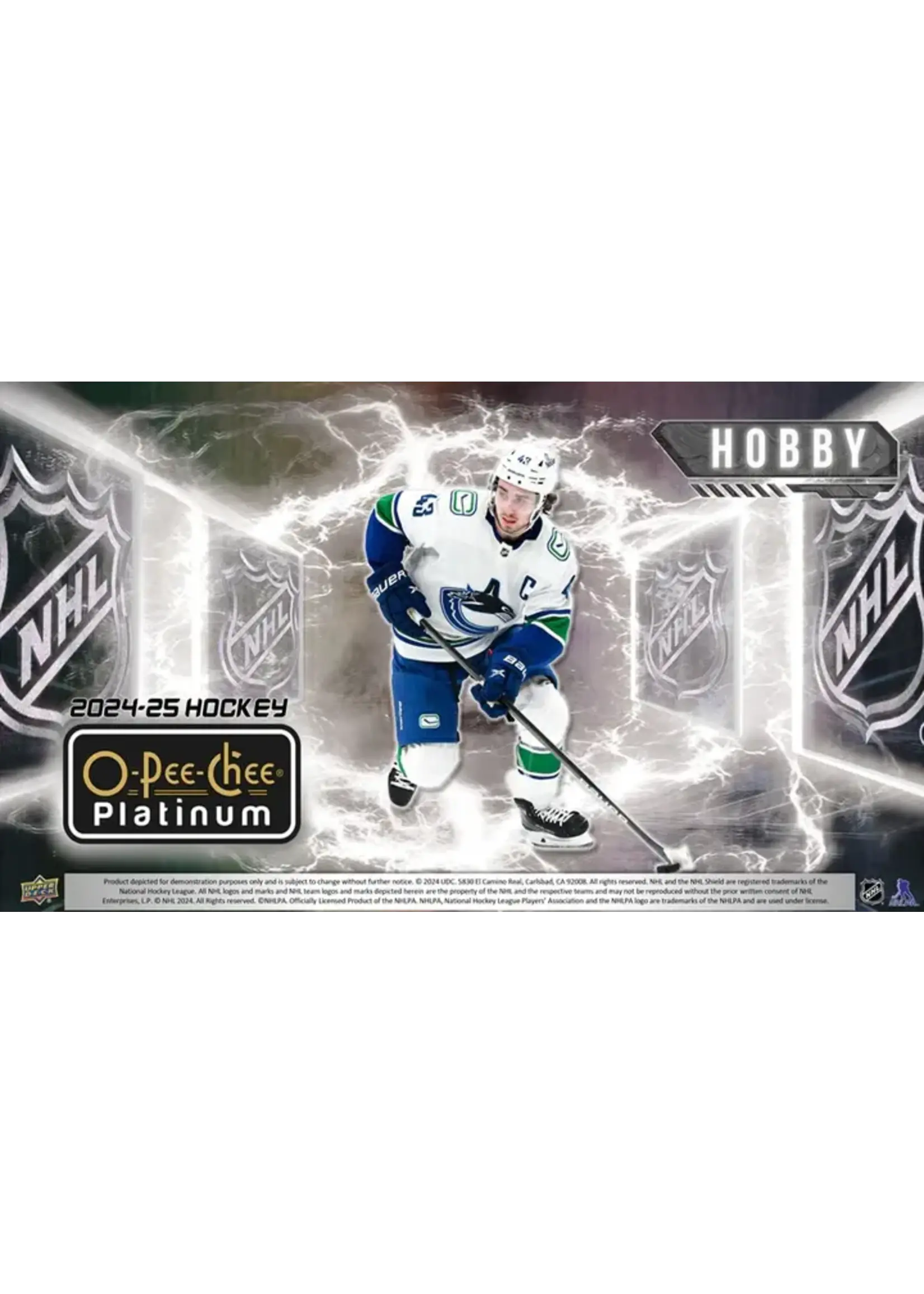 O-Pee-Chee 2024-25 Upper Deck O-Pee-Chee Platinum Hockey Hobby Box
