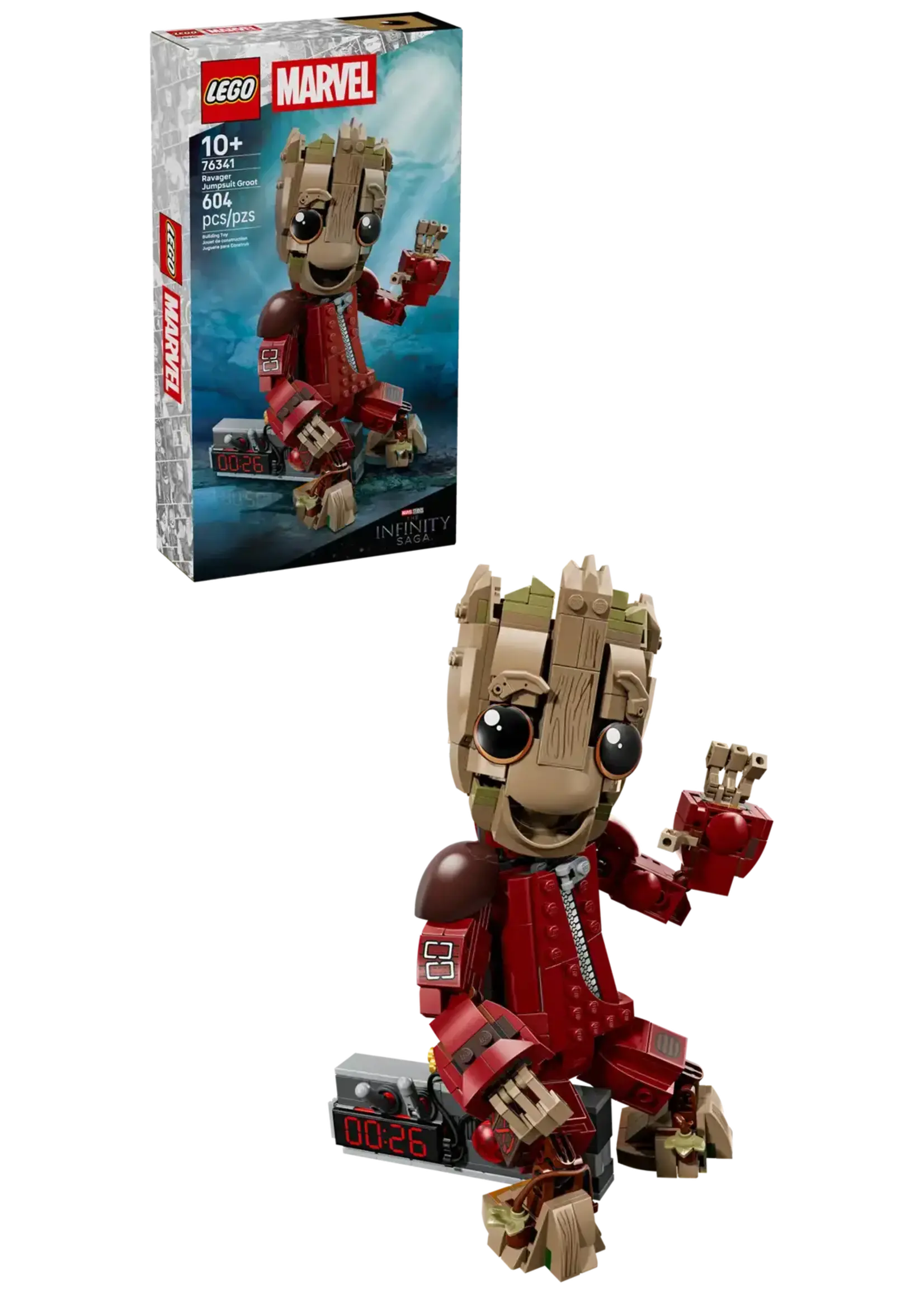 LEGO Ravager Jumpsuit Groot - 76341