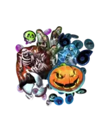 Dice Throne Acrylic Token Upgrades - Outcasts