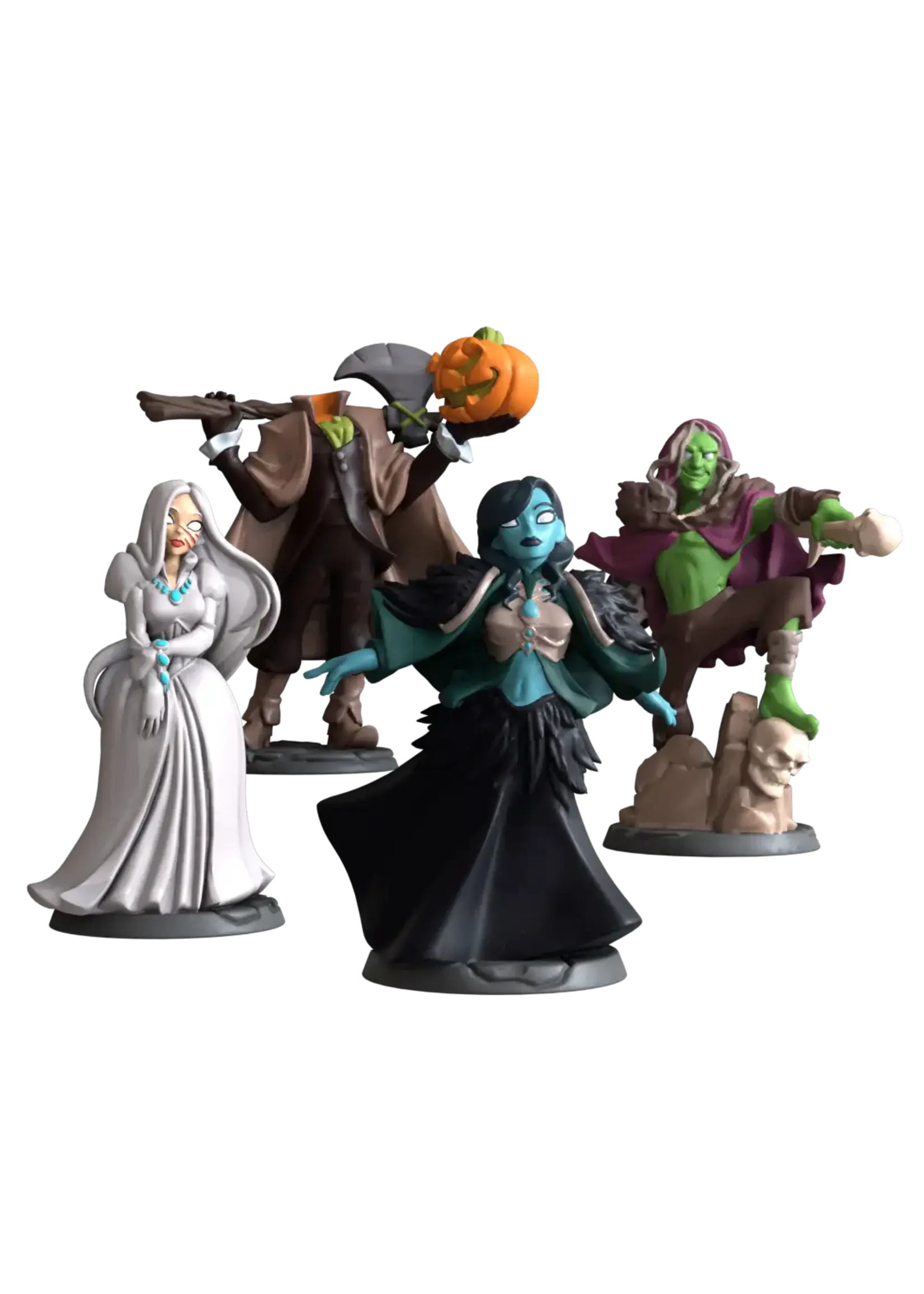 Dice Throne Dice Throne - Outcasts Painted Sculpts