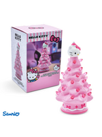 Ukonic HOLIDAY LIGHT UP CERAMIC CHRISTMAS TREE - 6” - HELLO KITTY PINK