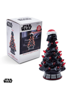 Ukonic HOLIDAY LIGHT UP CERAMIC CHRISTMAS TREE - 6” - STAR WARS DARTH VADER