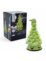 Ukonic HOLIDAY LIGHT UP CERAMIC CHRISTMAS TREE - 6” - NIGHTMARE BEFORE CHRISTMAS OOGIE BOOGIE