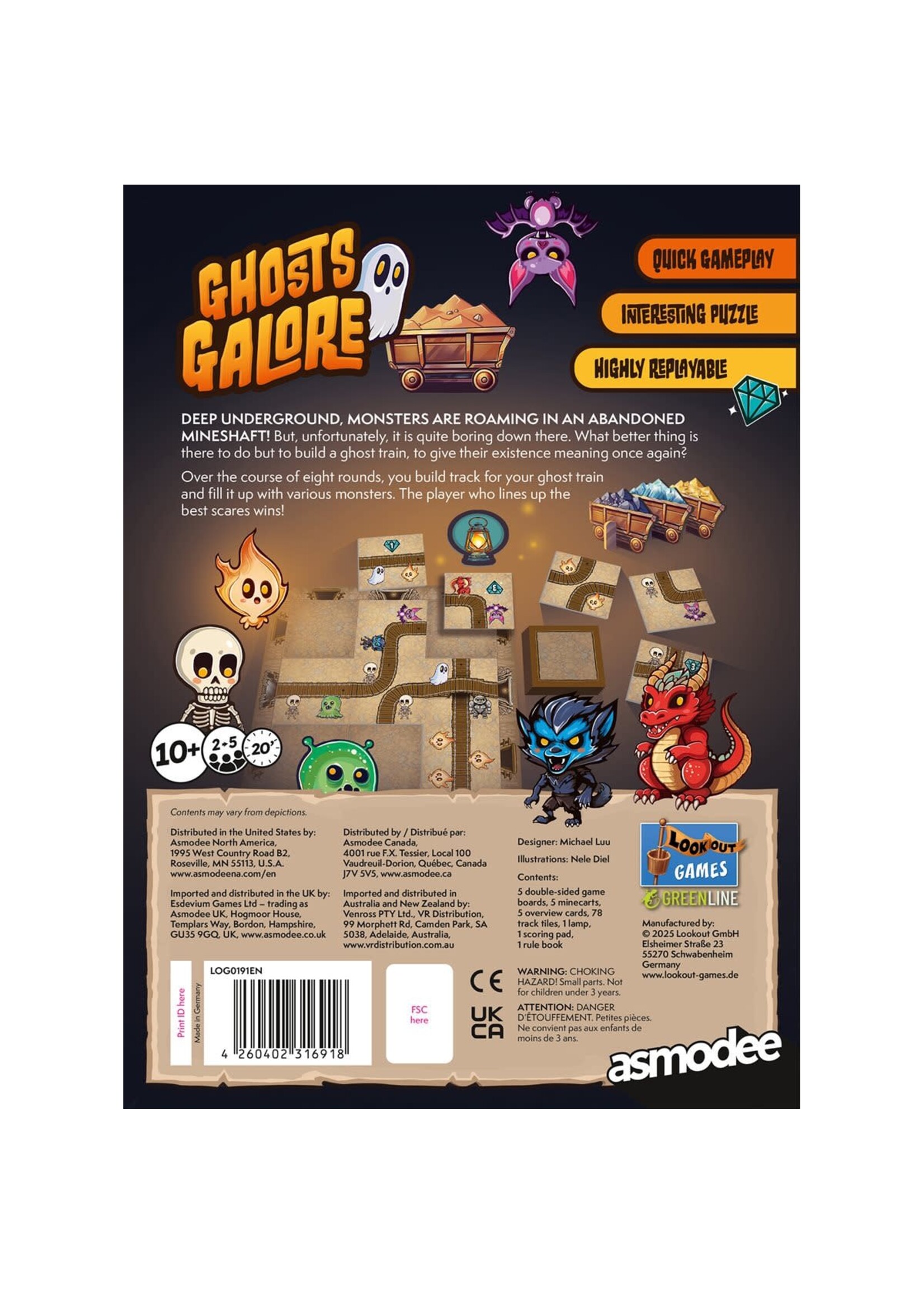 Lookout Games Ghosts Galore (EN)