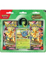 The Pokémon Company International Mega Evolution - Ascended Heroes - Blister Pack Collection - Two Boosters - Erika