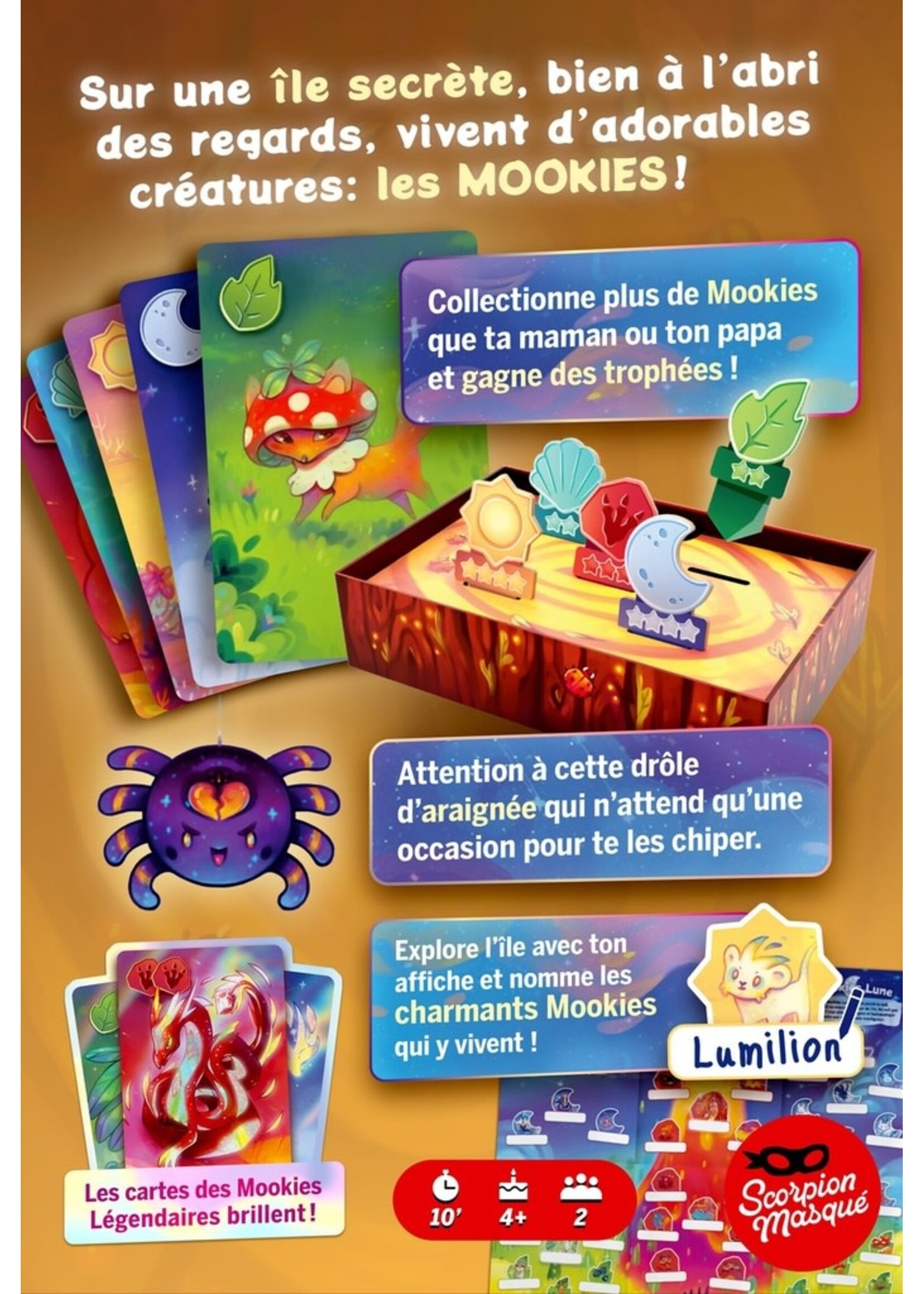 scorpion masqué L'île des Mookies - FR