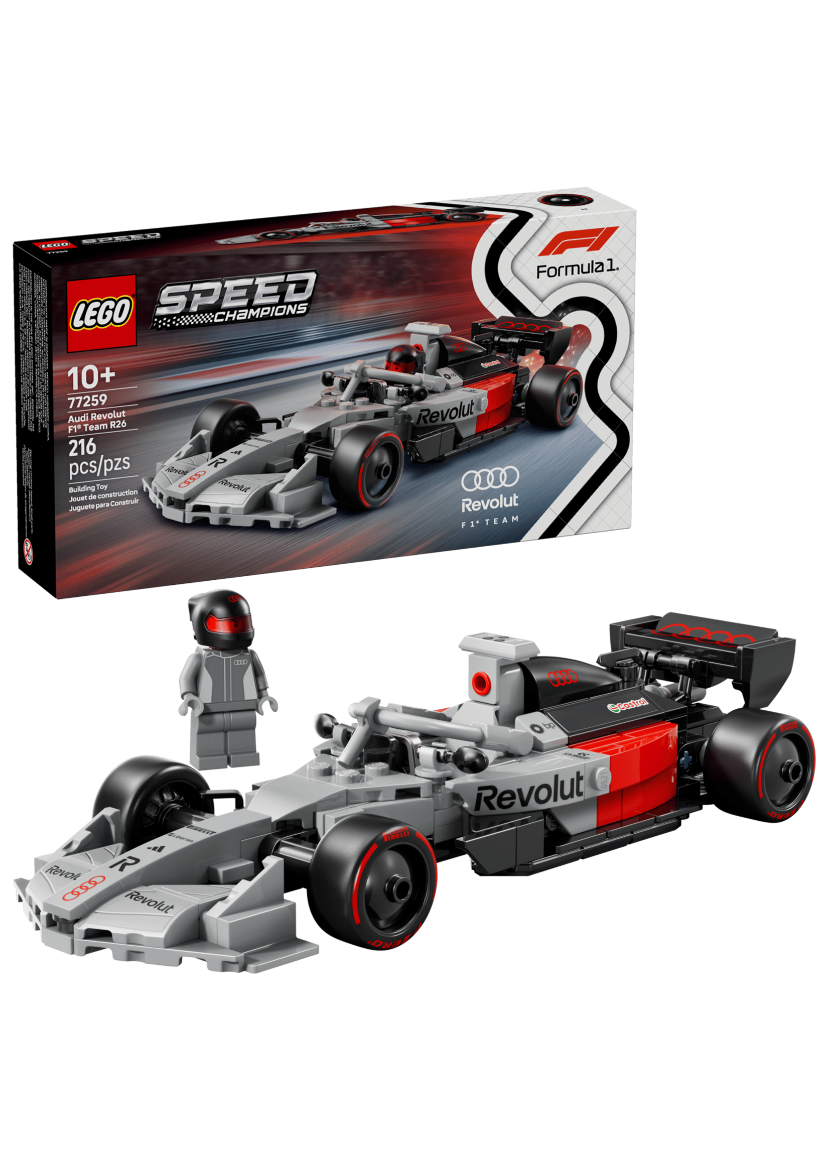 LEGO Audi Revolut F1® Team R26 Race Car - 77259