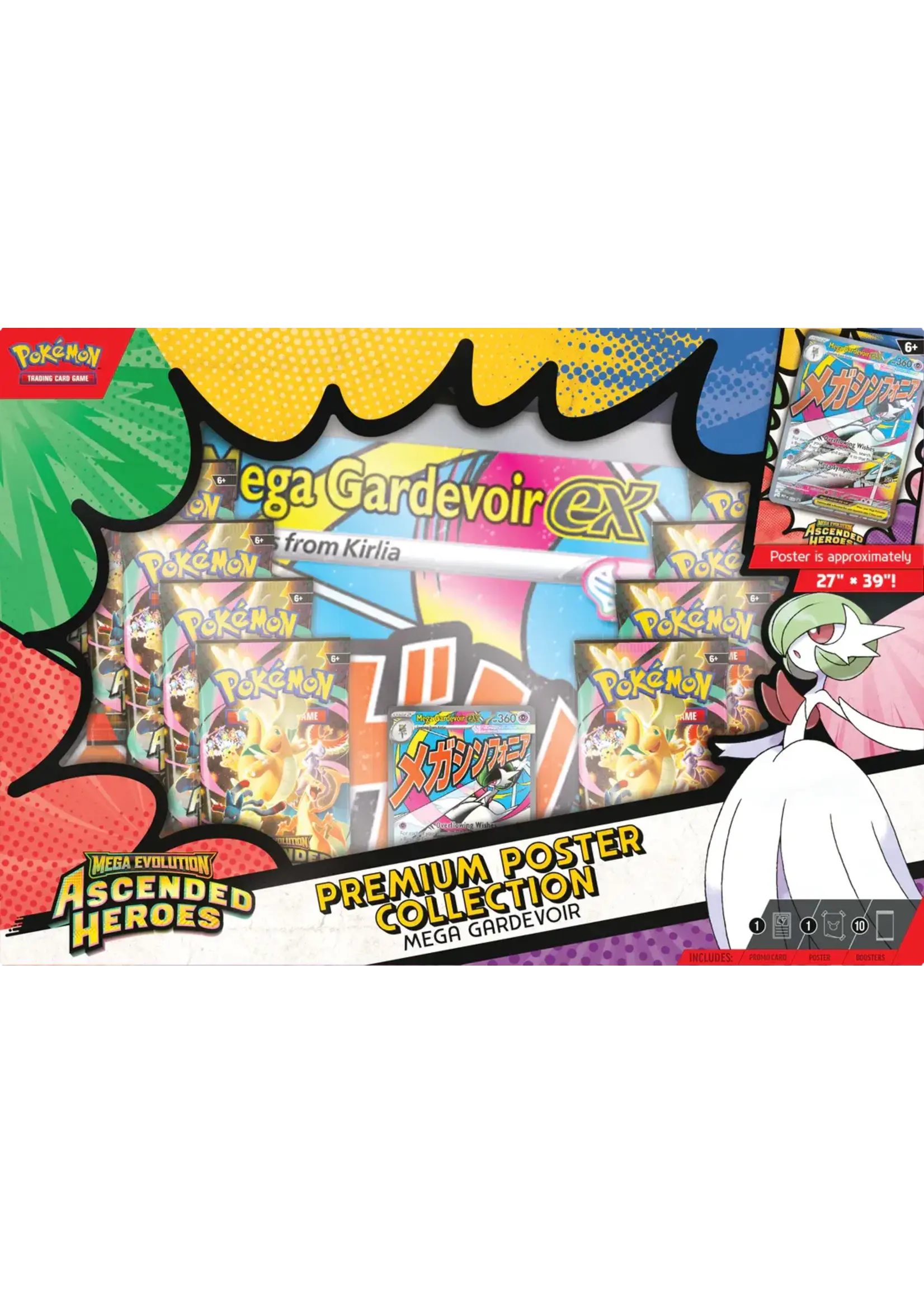 The Pokémon Company International Ascended Heroes - Premium Poster Collection - Mega Gardevoir
