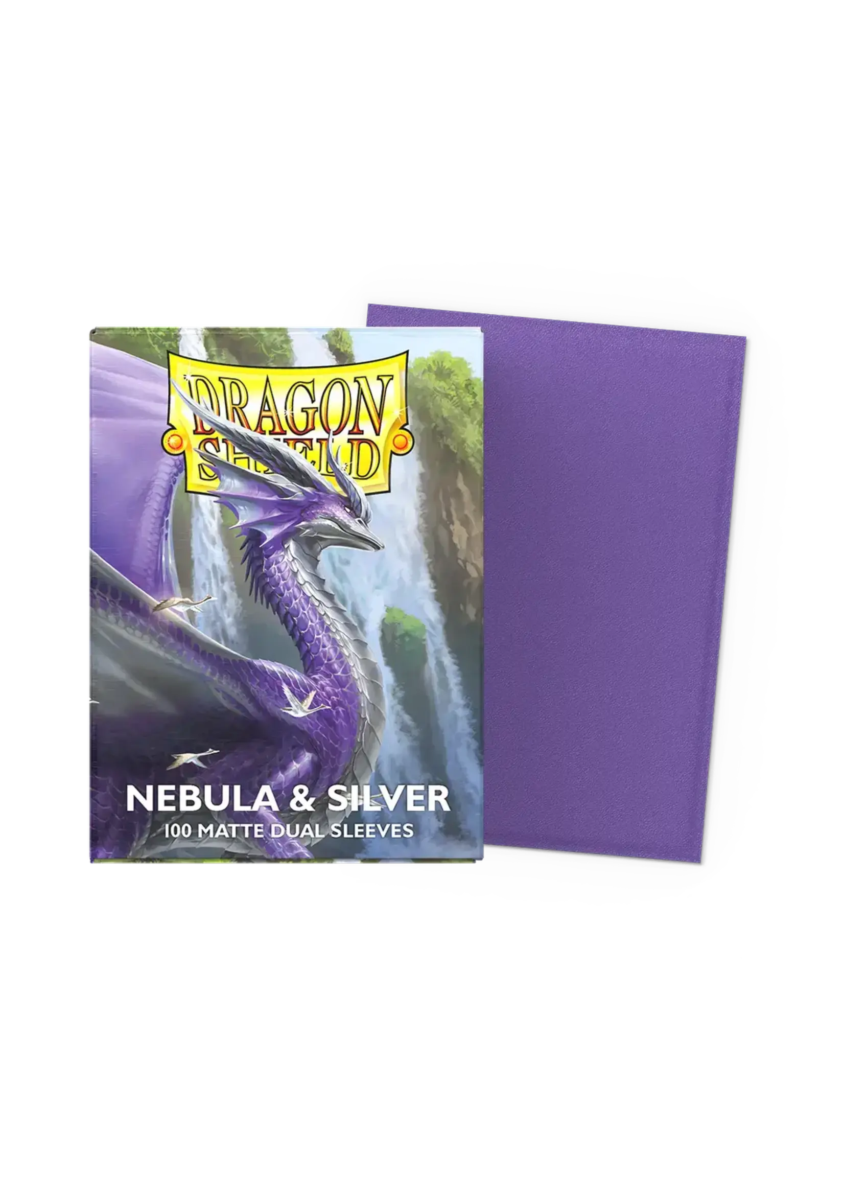 Dragon Shield Nebula & Silver - Matte Dual Sleeves